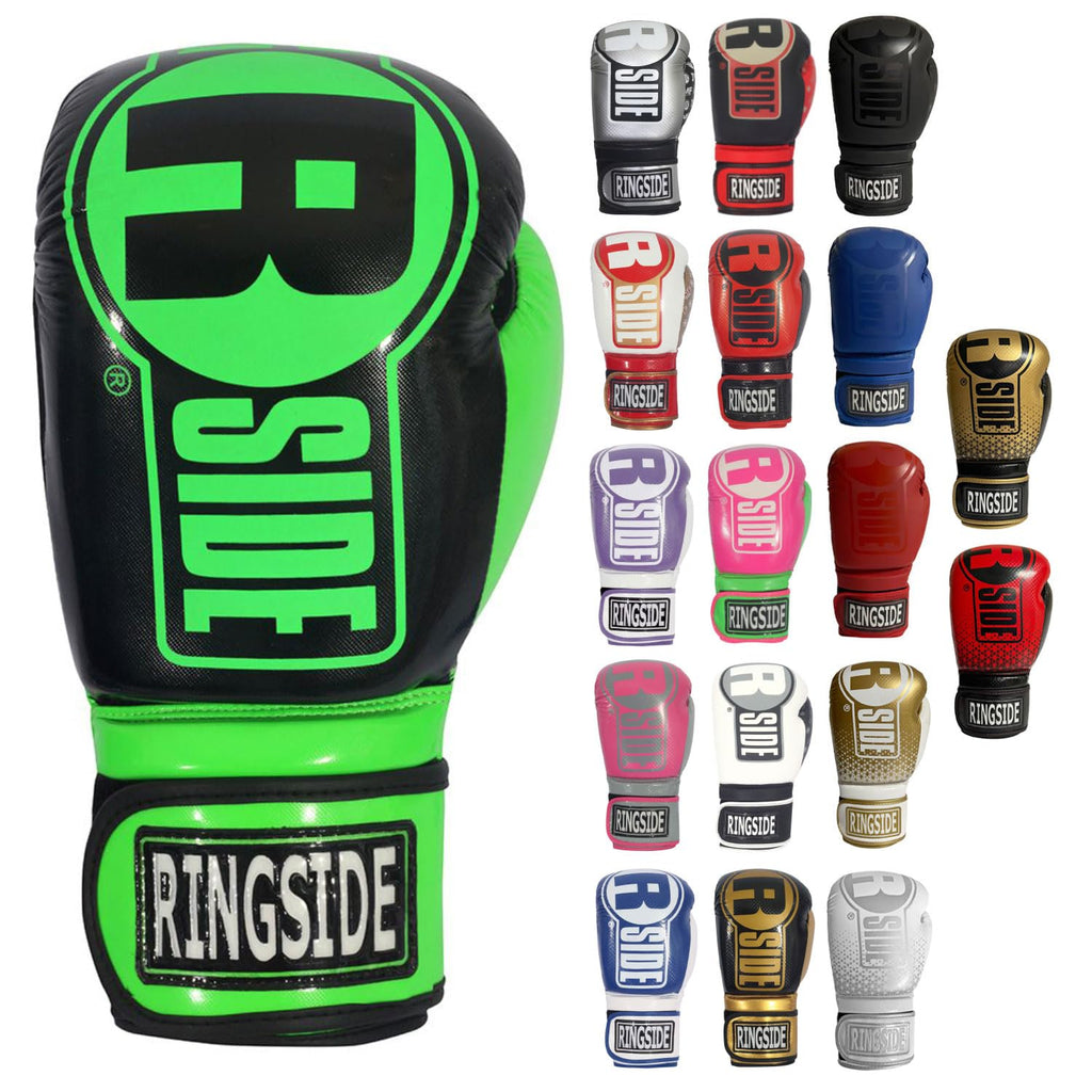Ringside Apex Bag Gloves, IMF-Tech Boxing Gloves with Secure Wrist Support, Synthetic Boxing Gloves for Men and Women