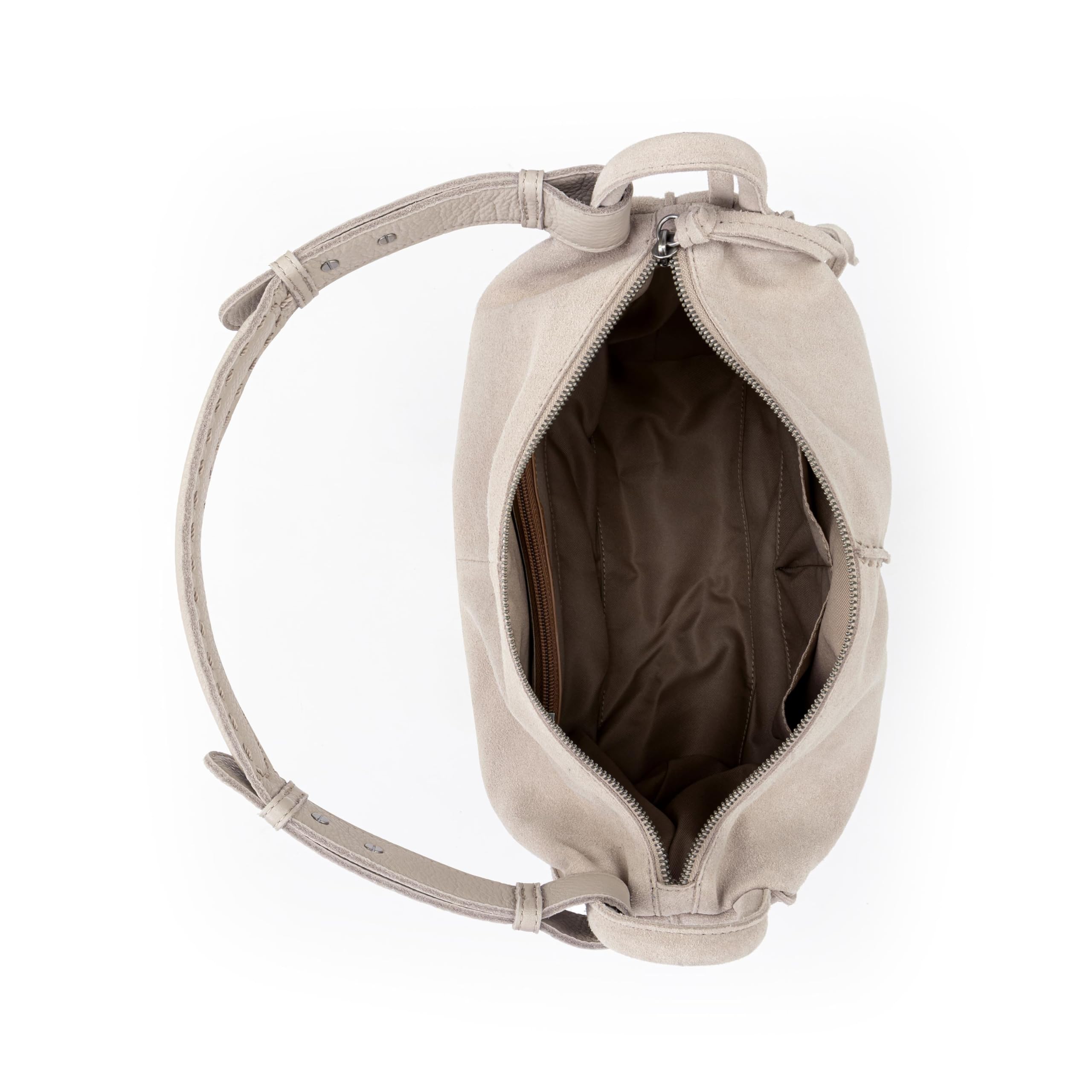 The Sak Los Feliz Hobo Purse - Premium Large Leather Women's Handbag for Everyday & Travel - Durable Purse With Zipper Pocket