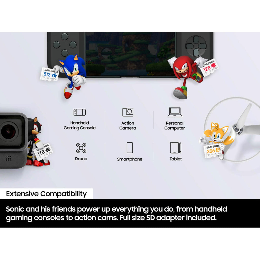 Samsung PRO Plus microSD Memory Card + Adapter, 128GB microSDXC, Up to 180 MB/s, Full HD & 4K UHD, UHS I, C10, U3, V30, A2, for Android Smartphones, Tablets, GoPRO, and DJI Drone (MB MD128SA/AM)
