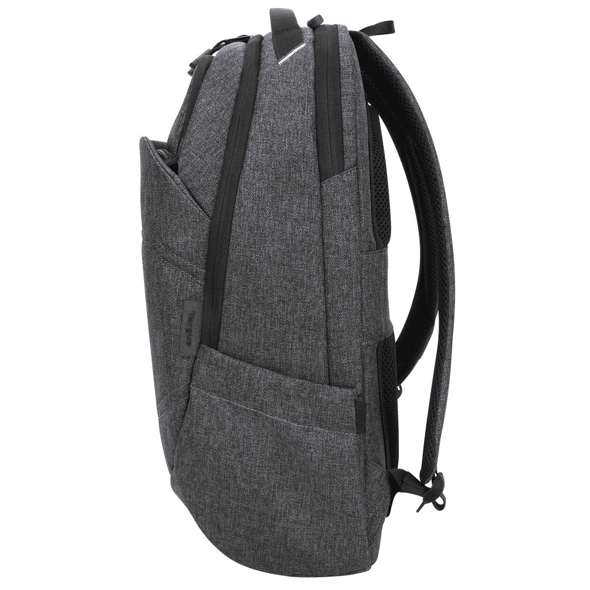 Targus 16 Inch Groove Laptop Backpack, Black - Fits Most Laptops up to 16", Water Resistant Travel Backpack for Business Commuters and Travel (CVR600)
