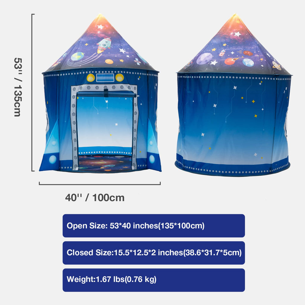 WillingHeart Play Tent for Kids Pretend Playhouse Indoor Outdoor Games Party Children Pop Up Foldable Tent Birthday Toy for Boys Girls Toddler Baby Playroom Gift, Wild Dinosaur Themed