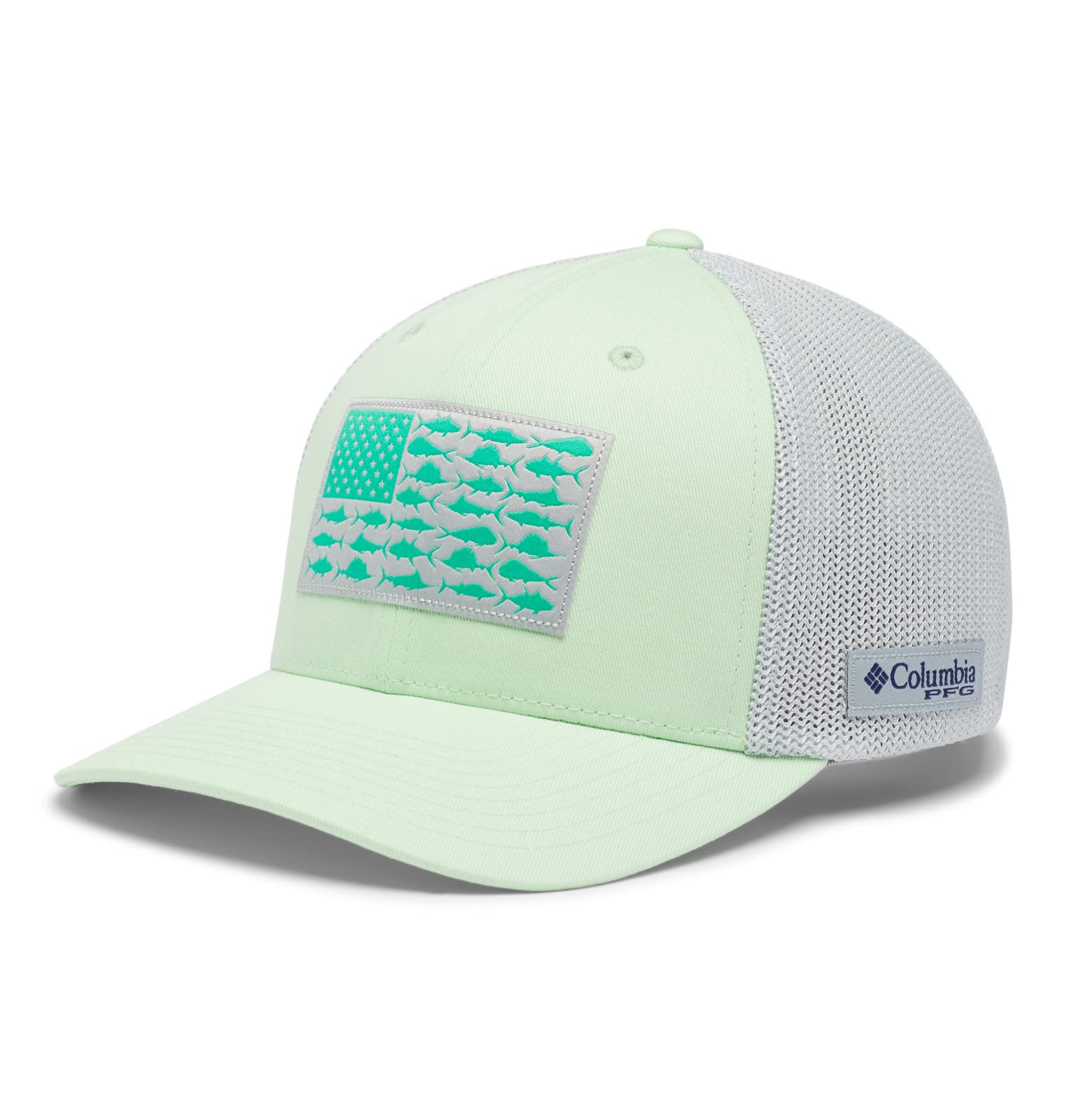 Columbia Unisex Adult PFG Logo Mesh Ball Cap