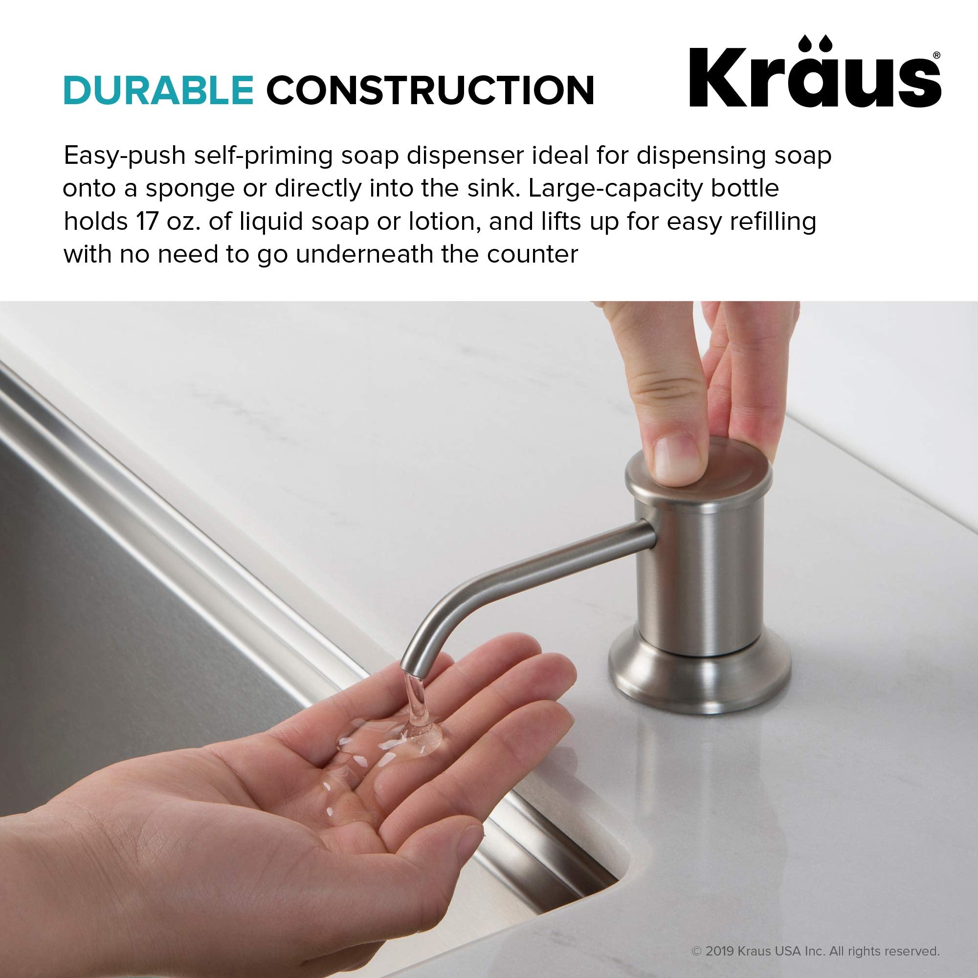 KRAUS Allyn Transitional Bridge Kitchen Faucet with Pull-Down Sprayhead in Brushed Gold, KPF-3121BG