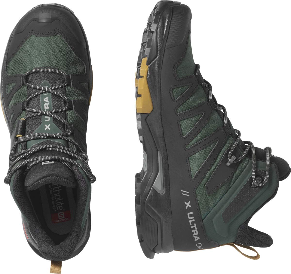 Salomon Mens Salomon Men's X Ultra 4 Mid Gore-tex Hiking Boots for Men