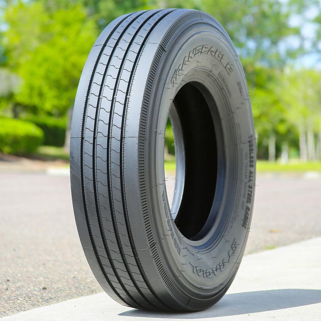 Set of 4 (FOUR) Transeagle ST Radial Premium Trailer Radial Tires-ST225/75R15 225/75/15 225/75-15 121/117M Load Range F LRF 12-Ply BSW Black Side Wall