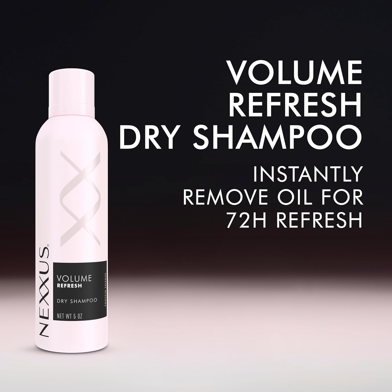 Nexxus Styling Refreshing for Hair Volume Volume Refresh Dry Shampoo Powered by FLEXX-ADAPT™ Technology and Infused with a Protein Complex 5 oz