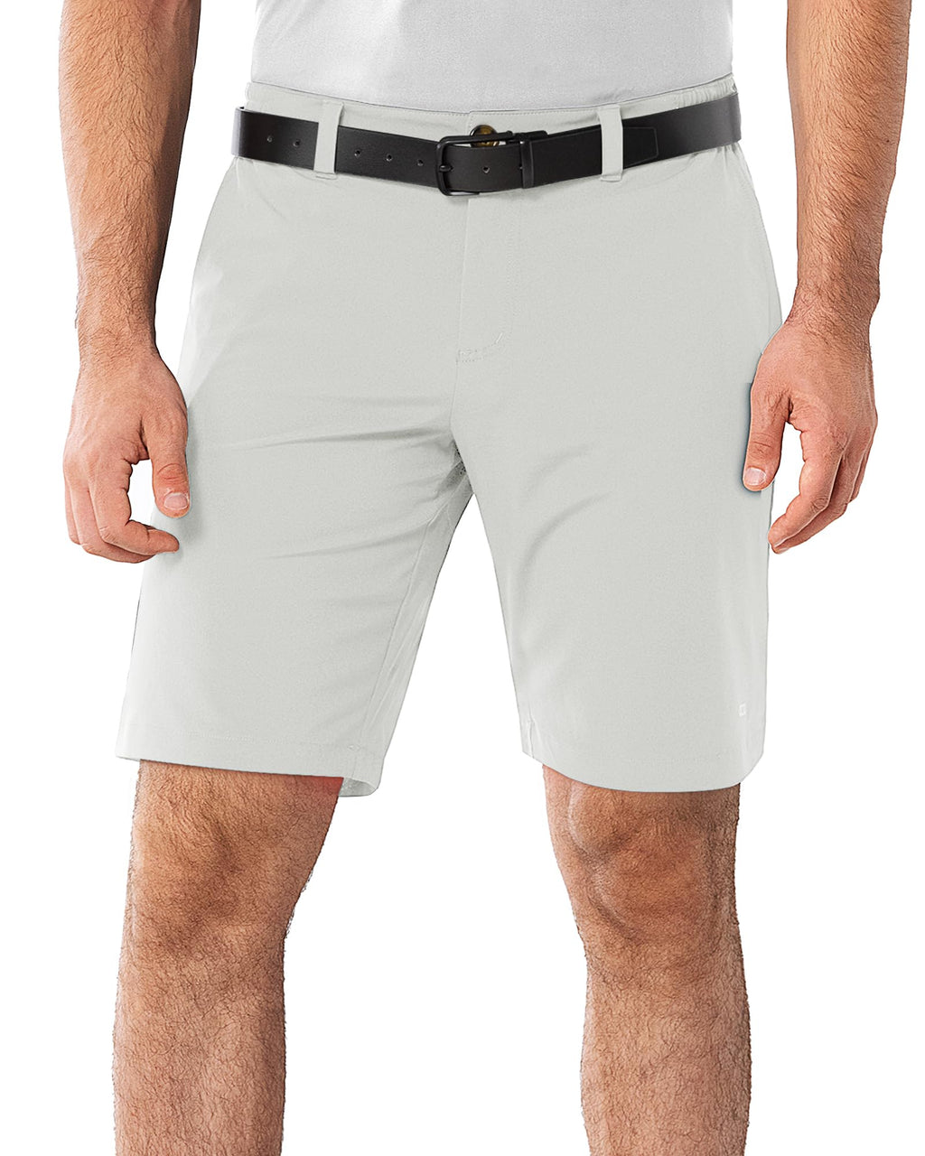 33,000ft Men's Golf Shorts 9" Dry Fit Stretch Golf Short UPF 50+ Lightweight Flat Front Golf Shorts with Pockets