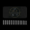 Aprés Gel-X® Square Box of Nail Tips | 280 Gel-X Tips, Soft Tips, 14 Sizes 00-9 | Half-sizes Included (Natural Square Medium, 280 Count)
