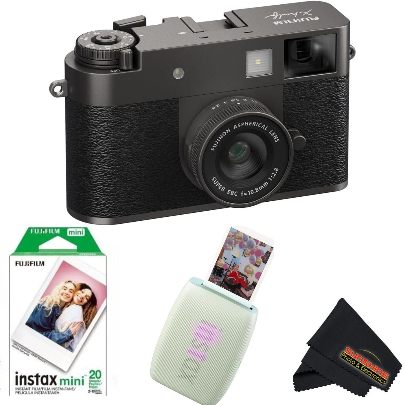 FUJIFILM X Half Premium Compact Camera - Black