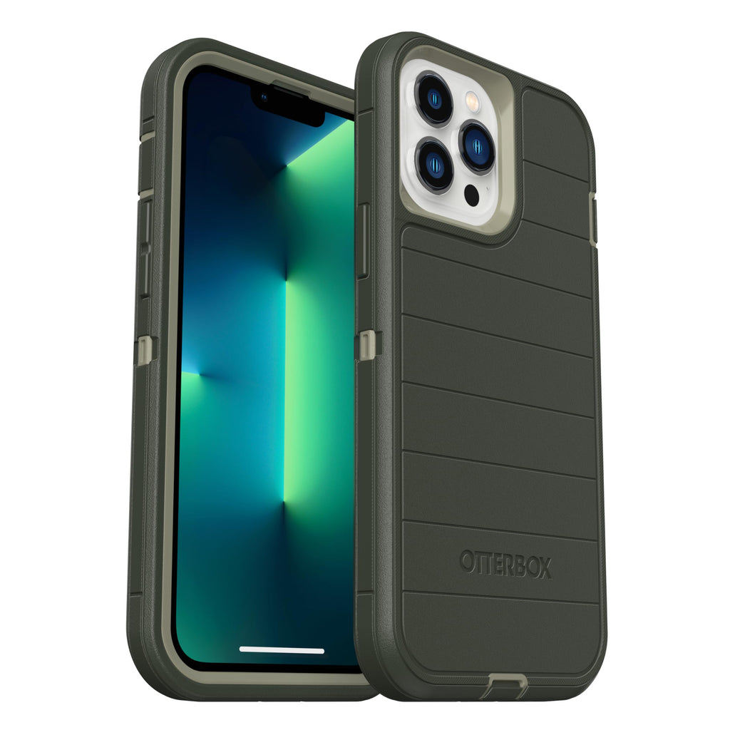 OtterBox Defender Series Screenless Edition Case for iPhone 13 Pro Max & iPhone 12 Pro Max (Only) - Case Only - Microbial Defense Protection - Non-Retail Packaging - Black