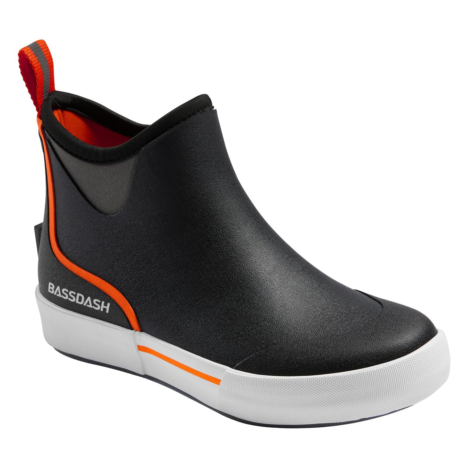 BASSDASH Womens 4.5” Waterproof Deck Ankle Rain Boots Anti-Slip Neoprene Rubber Garden Fishing Boots