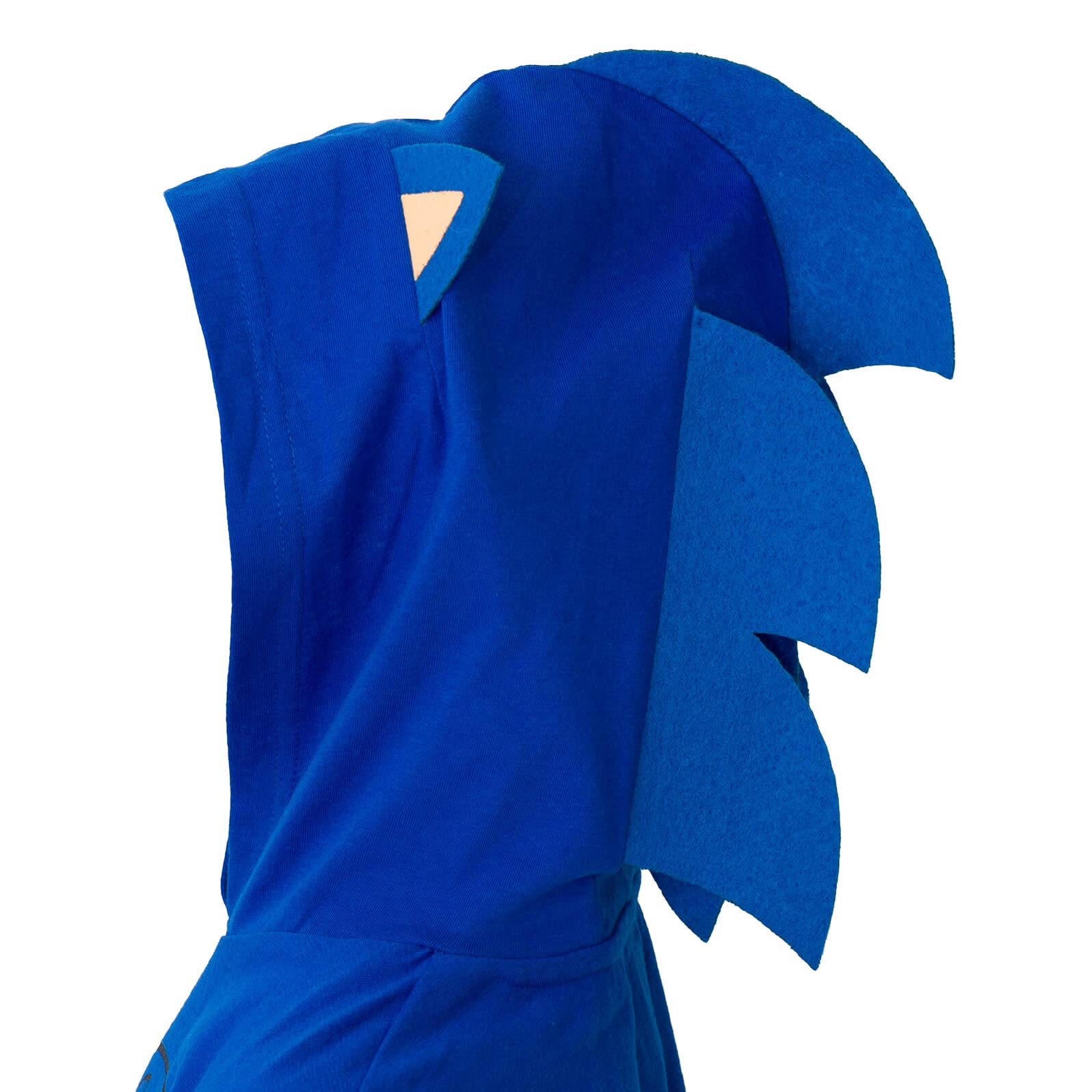 SEGA Sonic the Hedgehog Cosplay T-Shirt and Mesh Shorts Outfit Set Little Kid to Big Kid