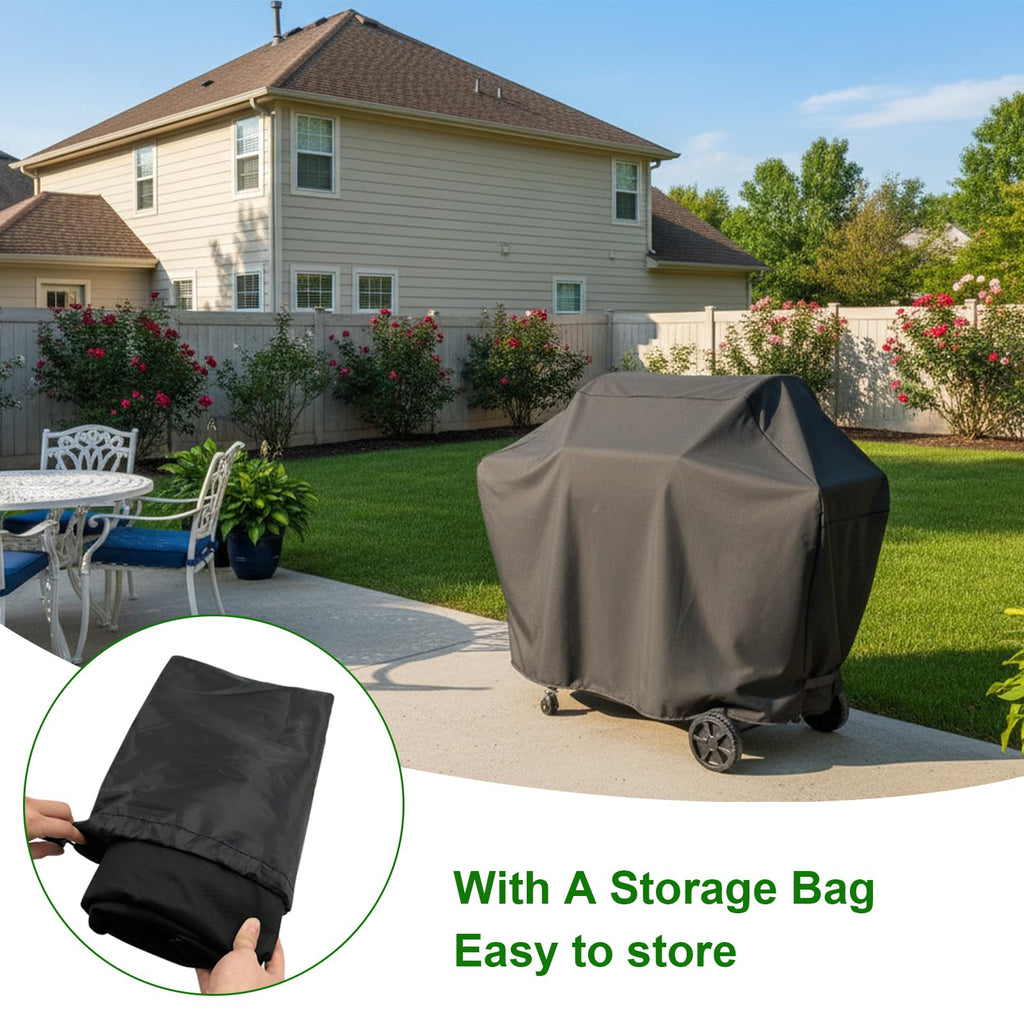 Outdoor Waterproof Small Grill Cover Fits for Weber Spirit 210 Series(E 210,S 210,E 215), Charbroil, Kenmore Grills, Heavy Duty 2 Burner BBQ Cover 30",Compared to Weber 7105