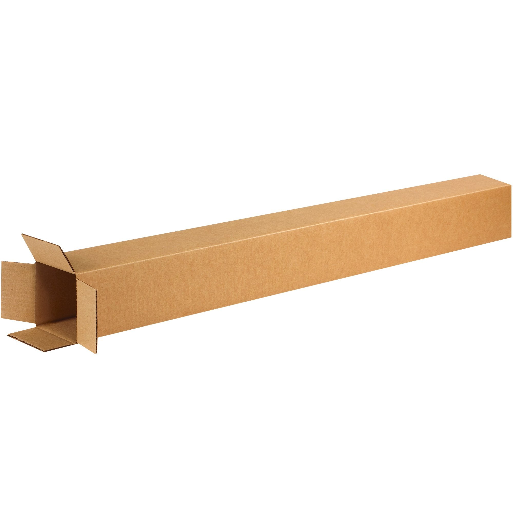 BOX USA 4x4x40 Tall Corrugated Boxes, Tall, 4L x 4W x 40H, Pack of 25 | Shipping, Packaging, Moving, Storage Box for Home or Business, Strong Wholesale Bulk Boxes