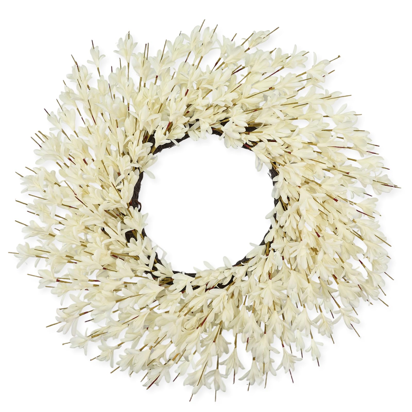 26 Inch Realistic Fall Wreaths for Front Door Outside Autumn Wreath Outdoor Indoors Fall Decorations for Home Thanksgiving Halloween Holiday Decorations Clearance for Wall Porch Door (Fall Color)