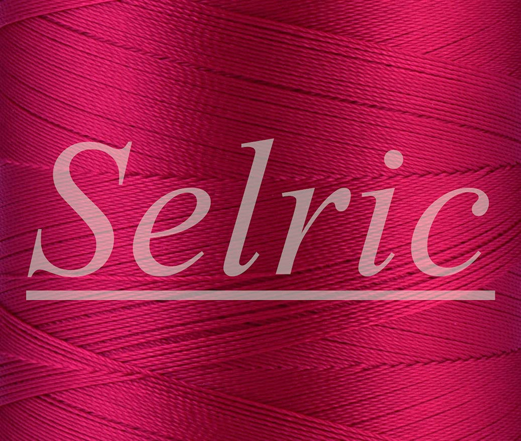 Selric UV Resistant High Strength Polyester Thread #69 T70 Size 210D/3 for Upholstery, Outdoor Market, Drapery, Beading, Purses, Leather （(Light) Yellow）