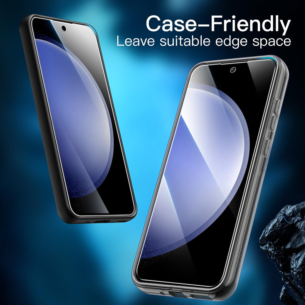 JETech Screen Protector for Samsung Galaxy S20 FE 6.5-Inch with Camera Lens Protector, Tempered Glass Film, Fingerprint ID Compatible, HD Clear, 2-Pack Each