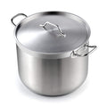 Cooks Standard Professional 6 Quart Stock Pot with Lid, Stainless Steel Dutch Oven Pot
