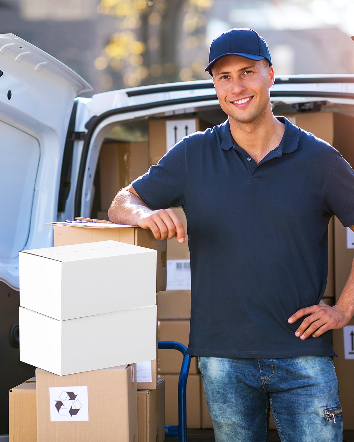 40-Pack-Small-Shipping-Boxes-6x4x4, Corrugated-Cardboard-Boxes-for-Packaging-Small-Business, Brown-Boxes-Mailers