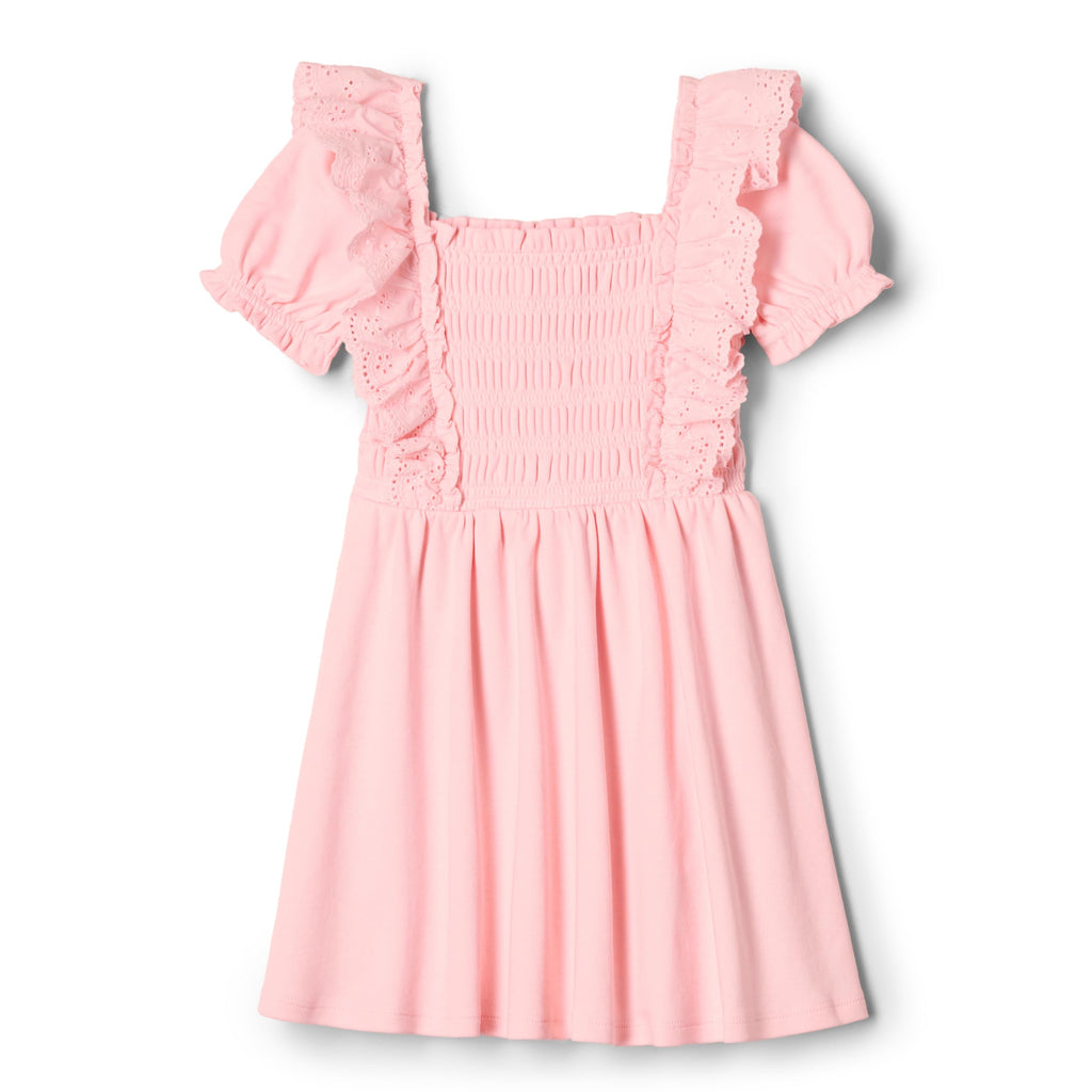 Amazon Essentials x Sofia Grainge Toddler and Baby Girls' Embroidered Knit Dress