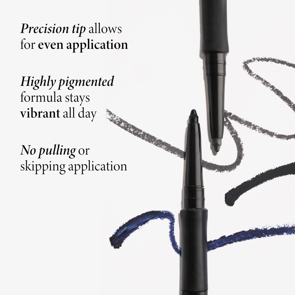LAURA GELLER NEW YORK INKcredible Gel Eyeliner - Blackbird - Waterproof Smudge-proof Eyeliner Pencil - Built in Sharpener