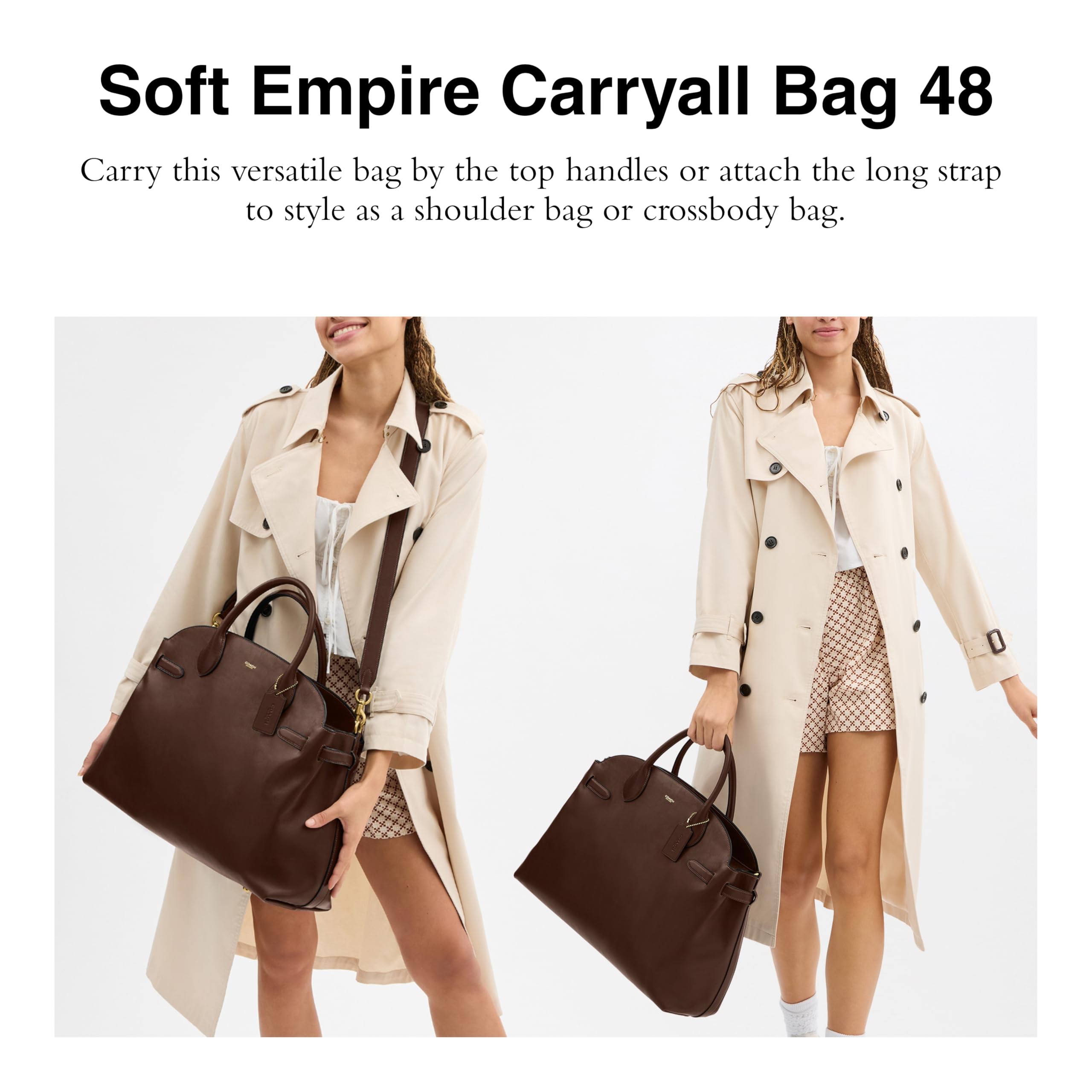 COACH Soft Empire Carryall 48
