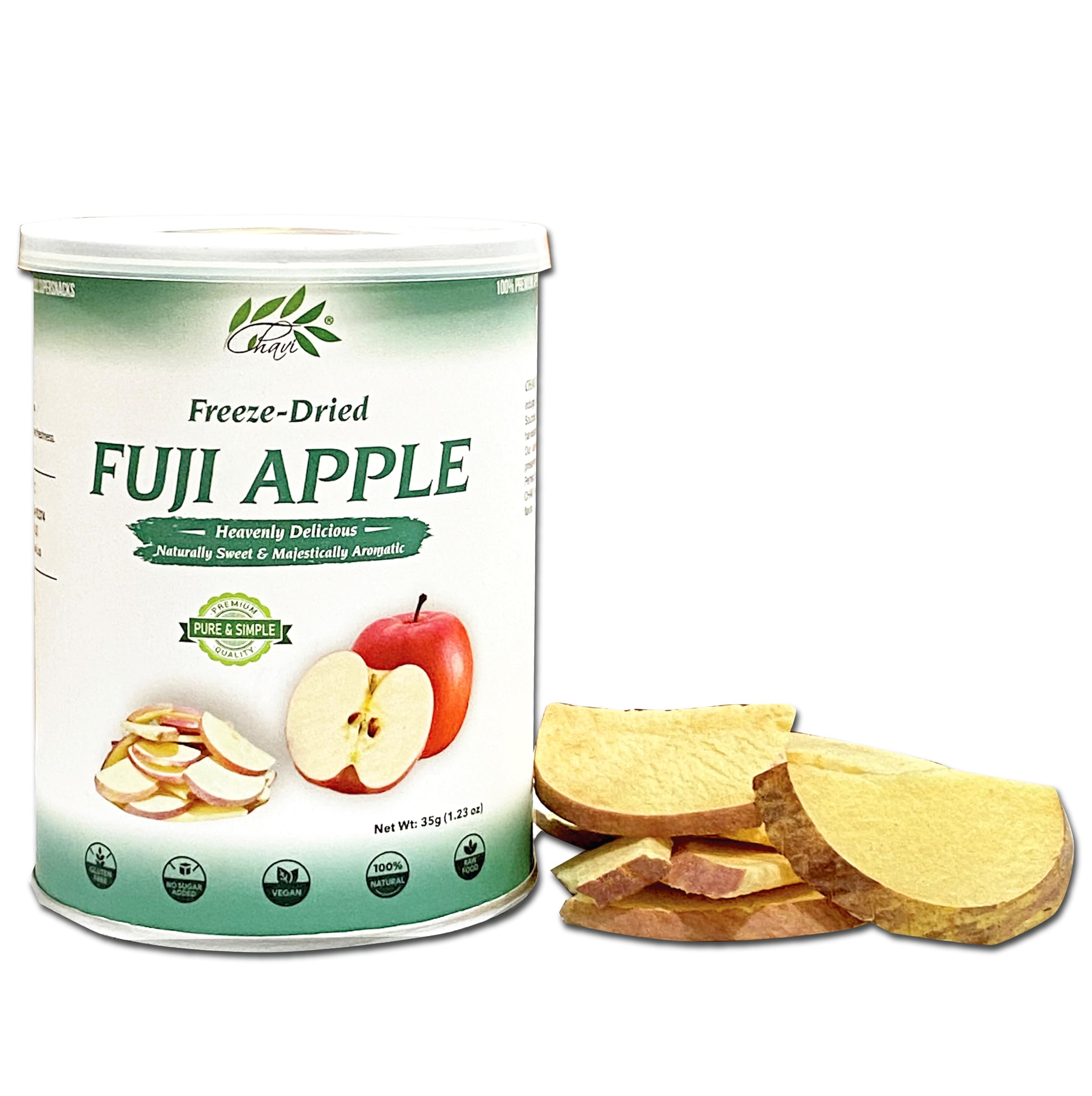 CHAVI Freeze Dried Fruits - Mixed | 6 in 1 | No Added Sugars or Preservatives - Non-GMO, Vegan, Gluten-Free | Gift Box | 230 g | 8.1 oz | 6 Cans
