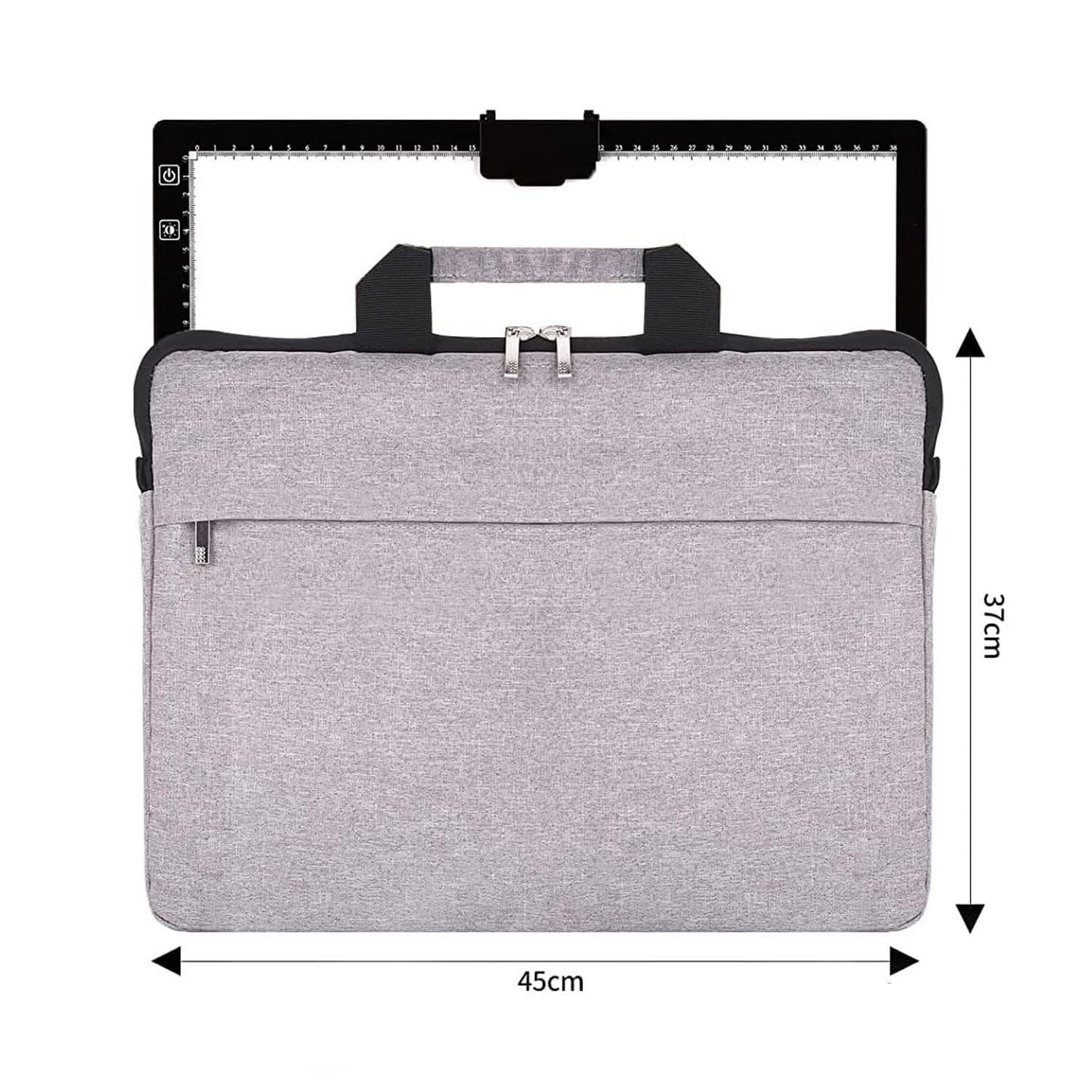 Zocelight A1(35.4''x 23.6'') Large Rechargeable Light Pad for Diamond Painting,6 Levels & Stepless Dimming Light Box for Tracing,3-Color Modes Light Board,Built-in 6000mAh Battery Light Table for Art