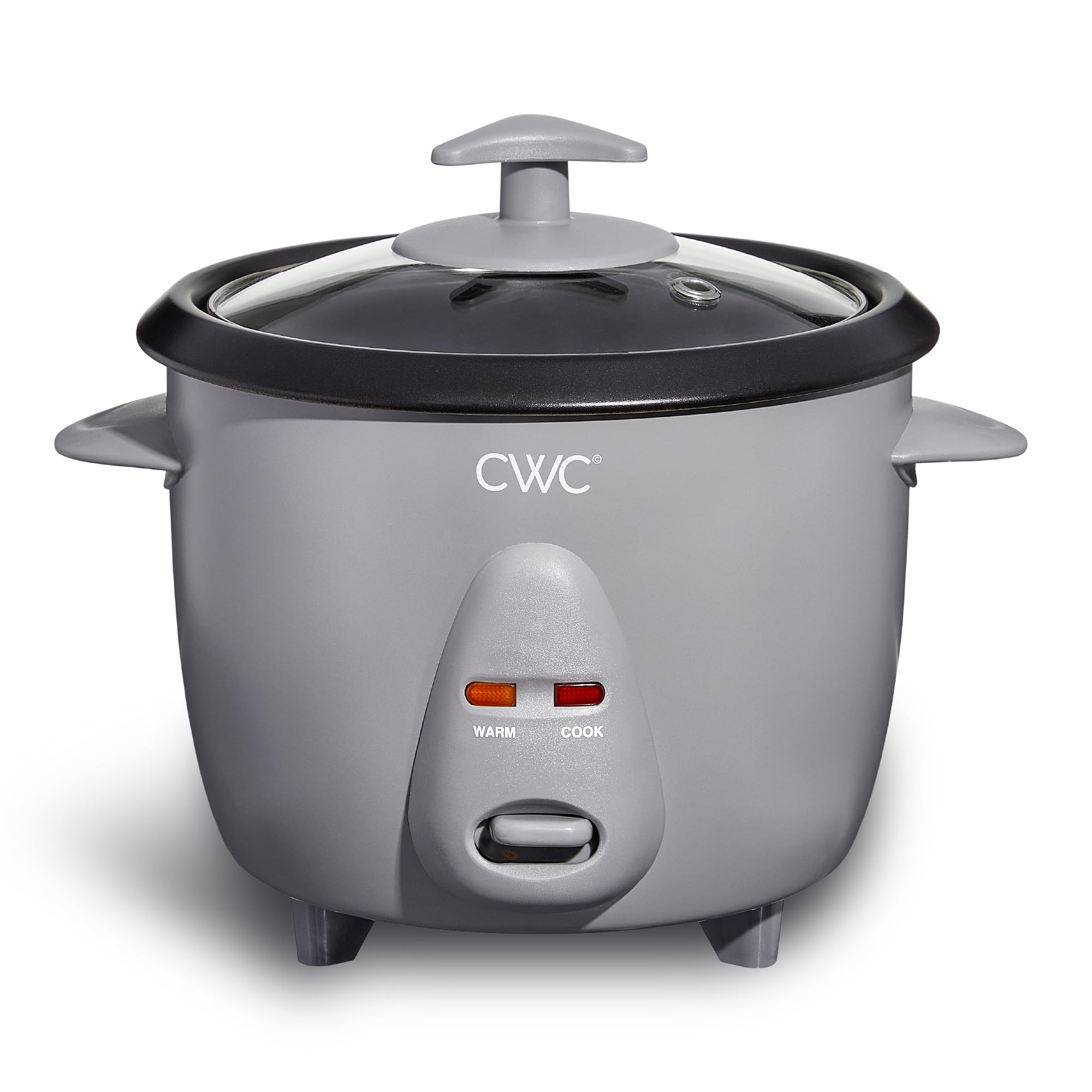 COOK WITH COLOR 6 Cup Rice Cooker 300W - Effortless Cooking and Perfectly, Cooks 3 Cups of Raw Rice for 6 Cups of Cooked Rice, Floral Blue