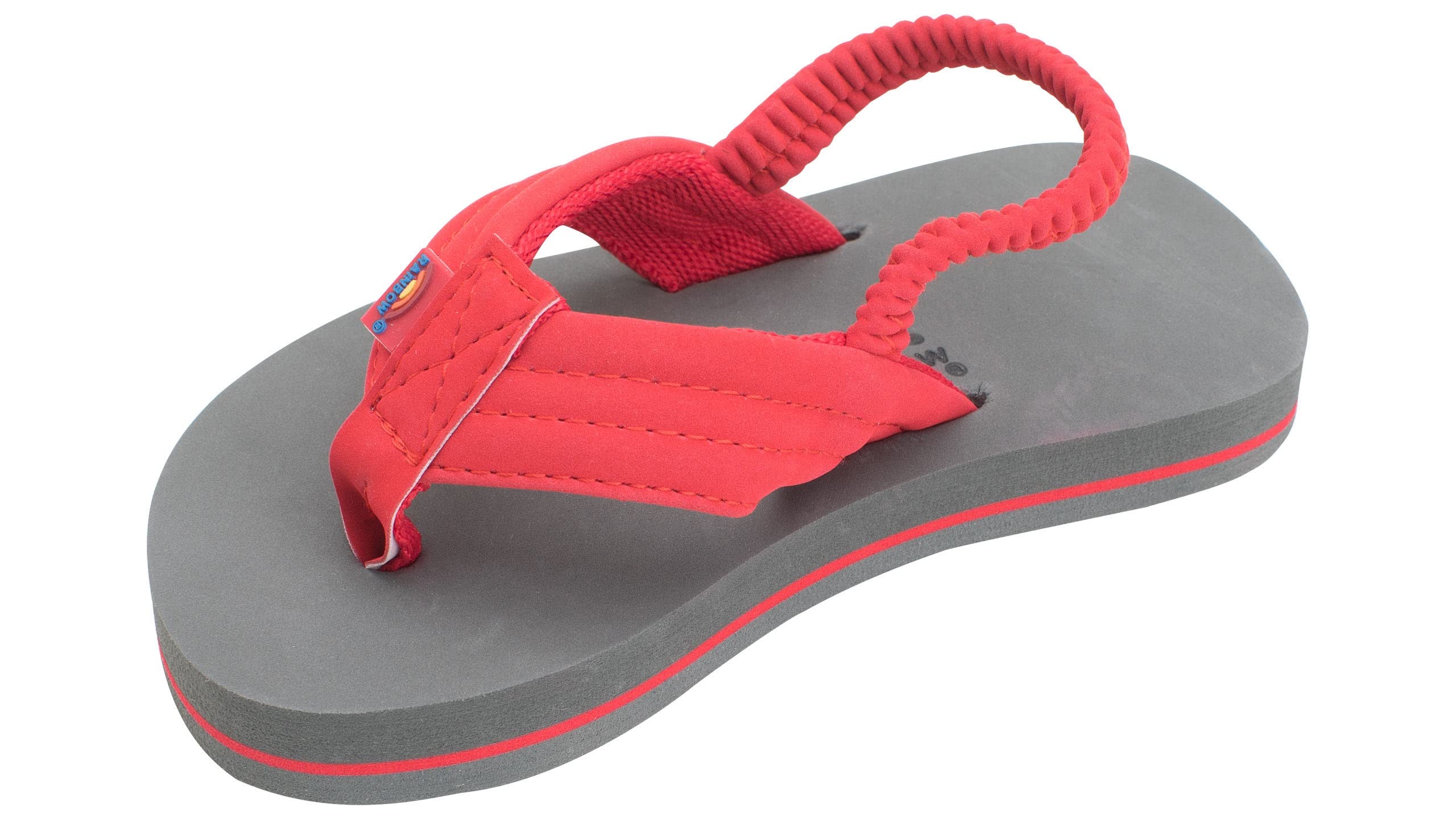Rainbow Sandals Kid's Grombow's Soft Top Rubber w/Neoprene Strap and Backstrap