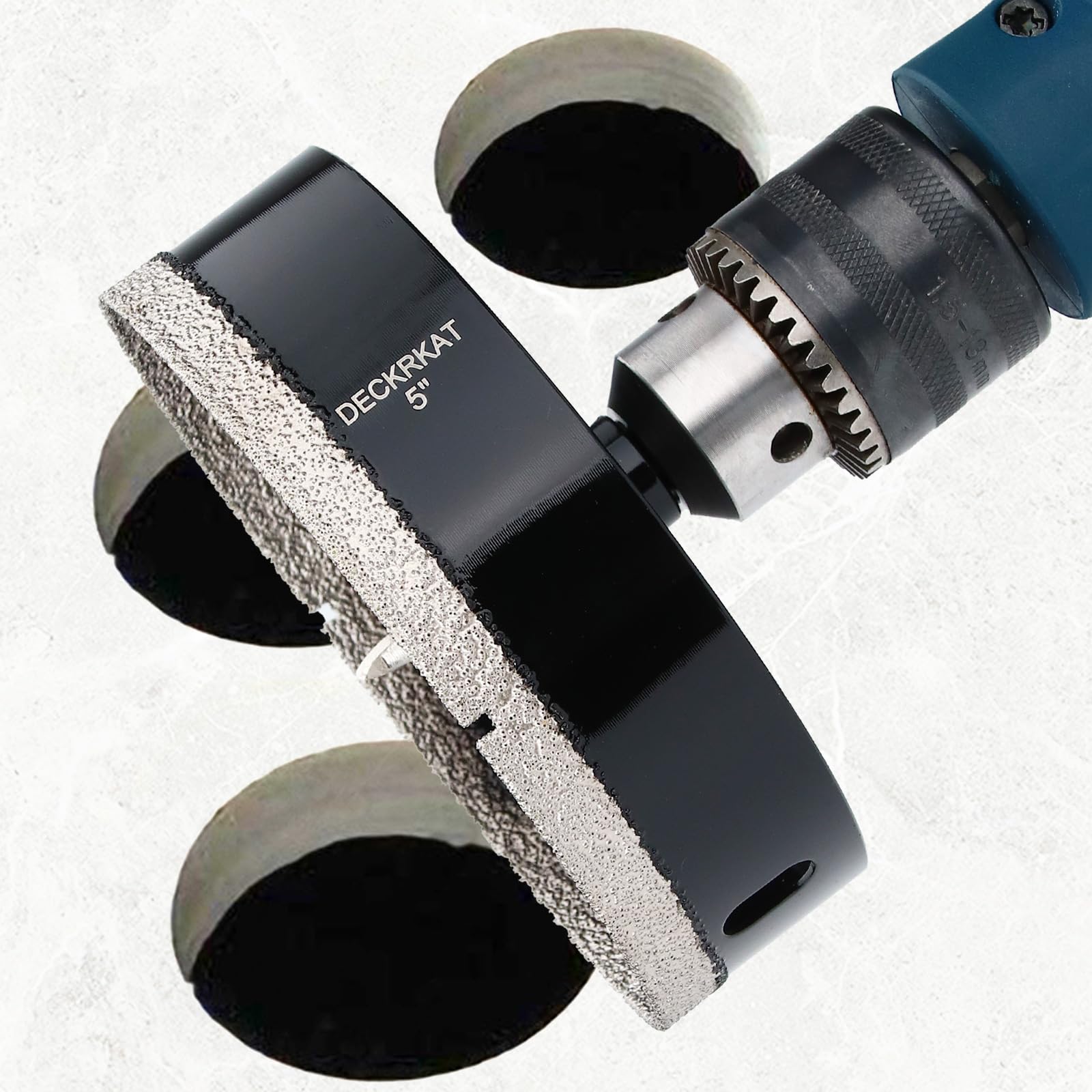 1 Inch Diamond Hole-Saw Bits with Pilot Drill Bit - 2pc 1" Diamond Tipped Tile Hole Saws with Guiding Bit Accurate Drilling for Porcelain Tile Ceramic Pottery Granite Stone Glass Bottles 25mm