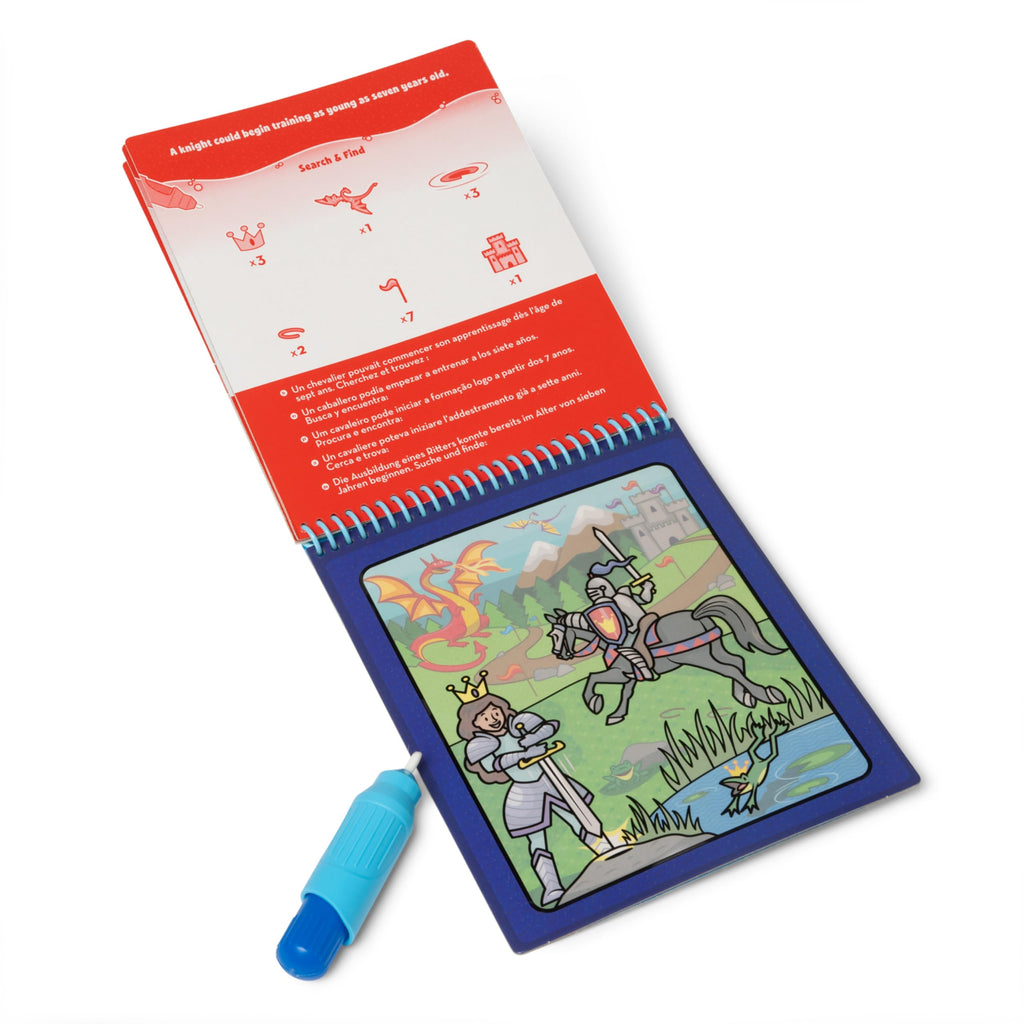 Melissa & Doug On The Go Water Wow! Reusable Water-Reveal Activity Pad – Adventure