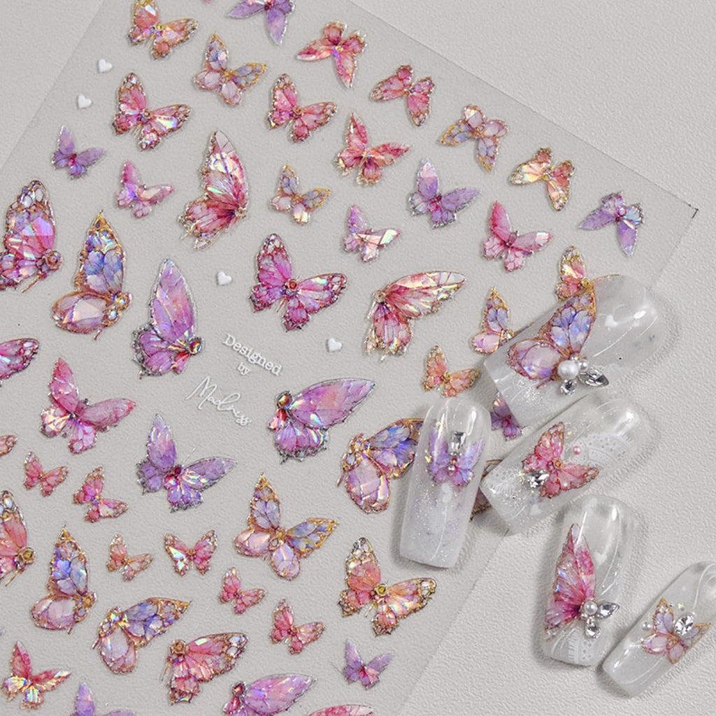 Christmas Nail Art Stickers Decals 5D Embossed Santa Claus Xmas Tree Nail Decals with Crystal 1PCS Cute Bear Bow Candy Cane Snowflake Christmas Nails Adhesive Stickers for Holiday Manicure Decorations