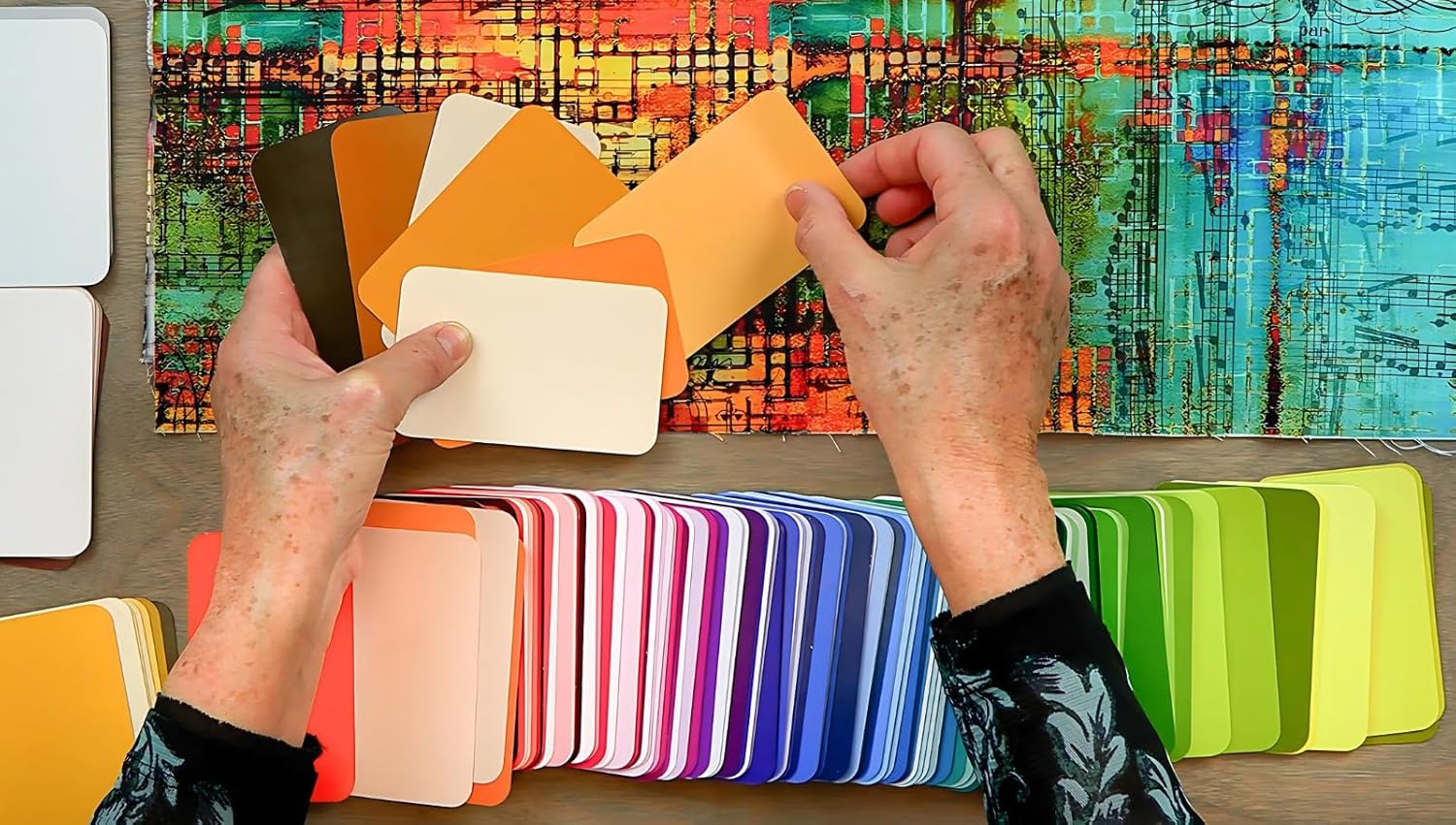 Essential Color Card Deck: Break out of the Color Wheel with 200 Cards to Mix, Match & Plan! Includes Hues, Tints, Tones, Shades & Values