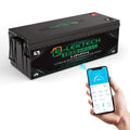 12V 200Ah LiFePO4 Lithium Battery, 8000+ Deep Cycles, Built-in 150A BMS, Max. 1920W Power Output, Perfect for Off-Grid, RV, Golf Cart, Solar Power System, Home Backup