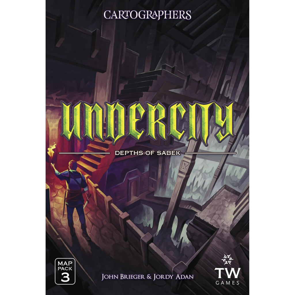 Cartographers Board Game | Award-Winning Game of Map Drawing | Strategy Flip and Write Family Game of Fantasy Cartography | 30-45 Minutes for 1-99 Players Ages 10+ | Thunderworks Games