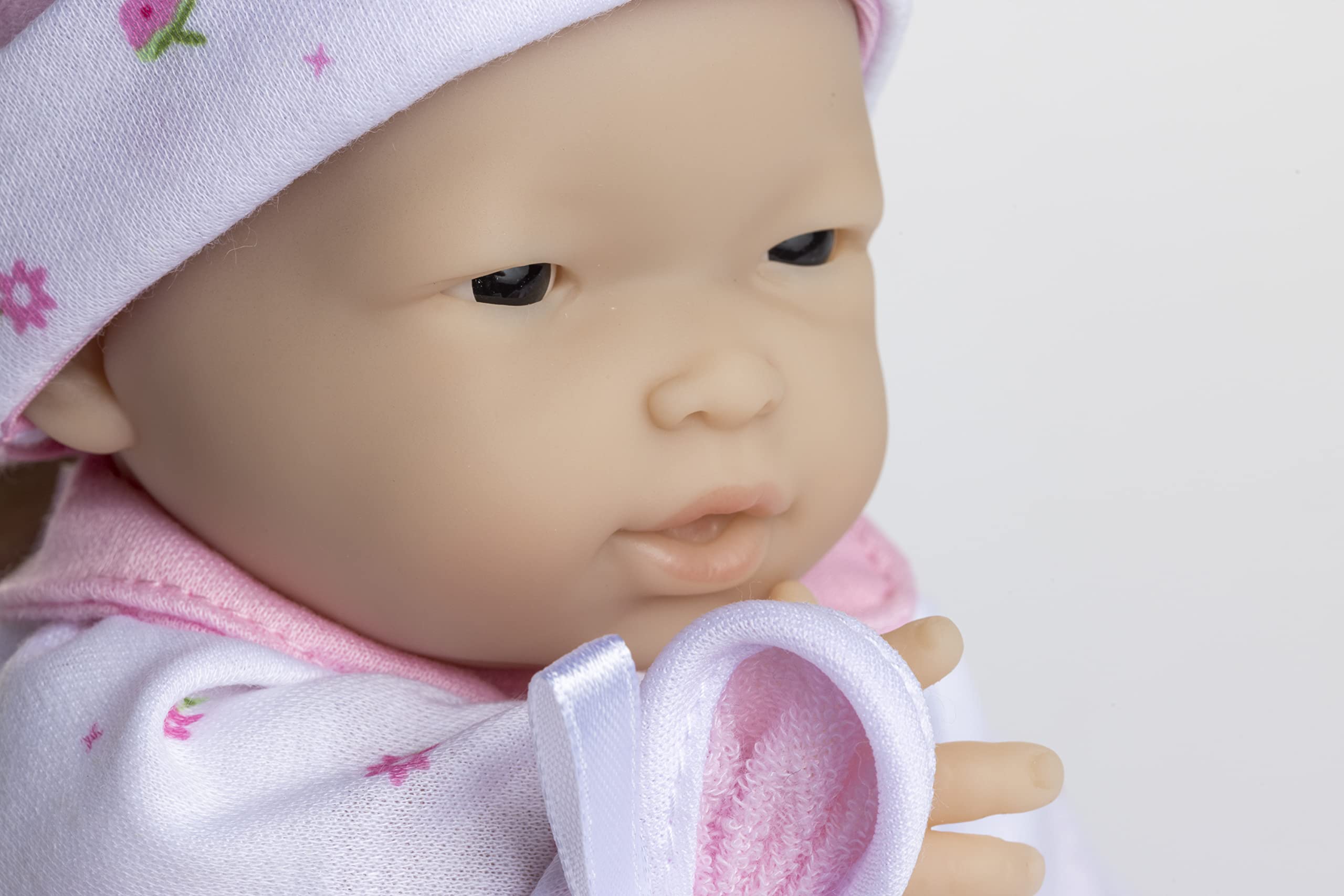 JC Toys La Baby Caucasian Baby Doll Set – 11 Inch Soft Body Doll with Accessories Including a Removable Blue Outfit – Small Baby Doll Toy for Children 12 Months and Older
