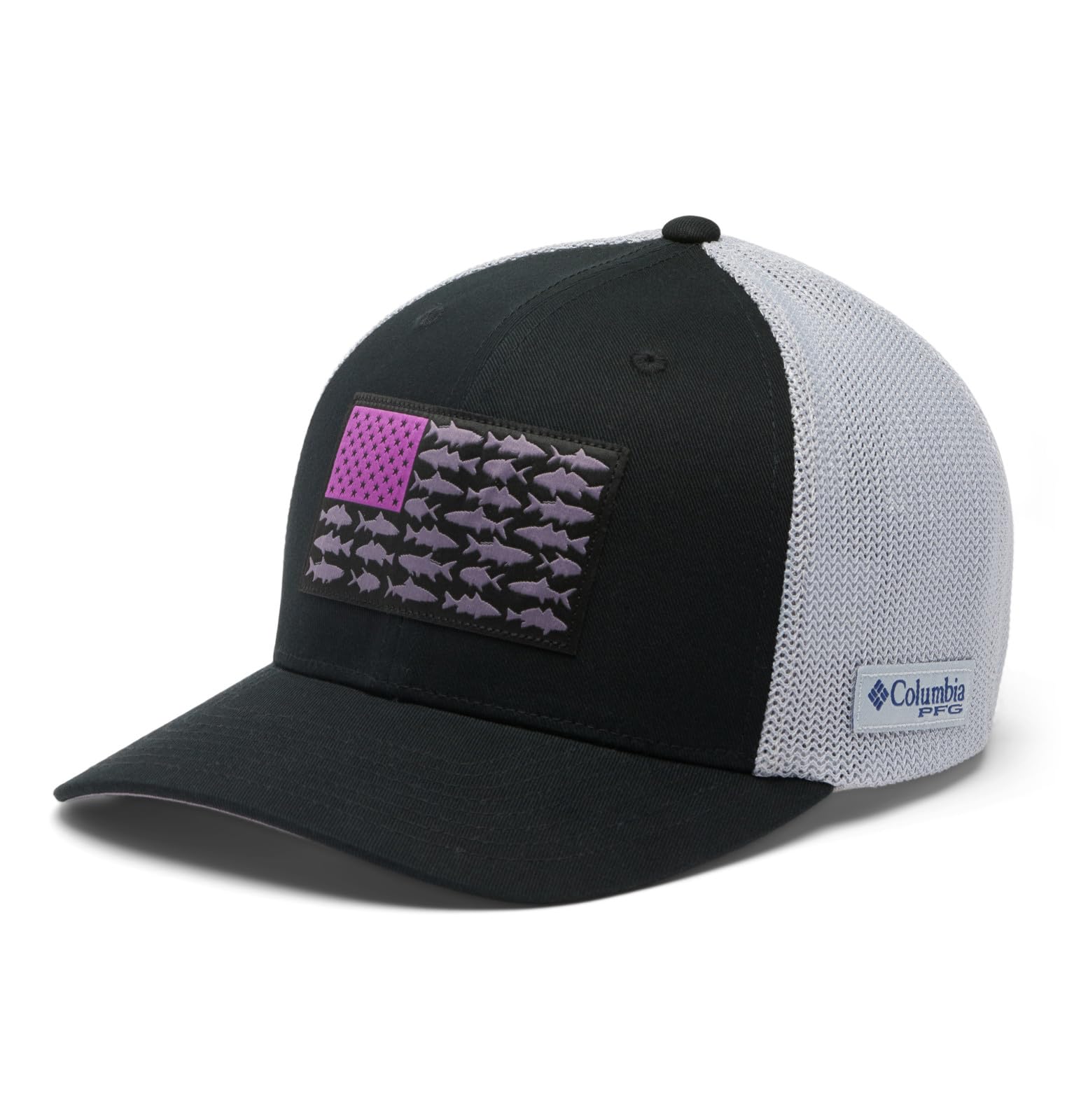 Columbia Unisex Adult PFG Logo Mesh Ball Cap