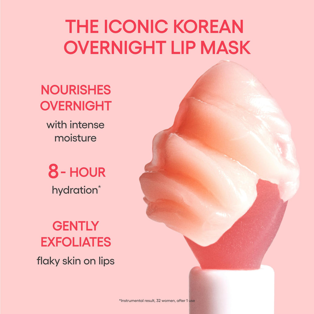 LANEIGE Lip Sleeping Mask: Nourish, Hydrate, Vitamin C, Murumuru & Shea Butter, Antioxidants, Flaky, Dry Lips
