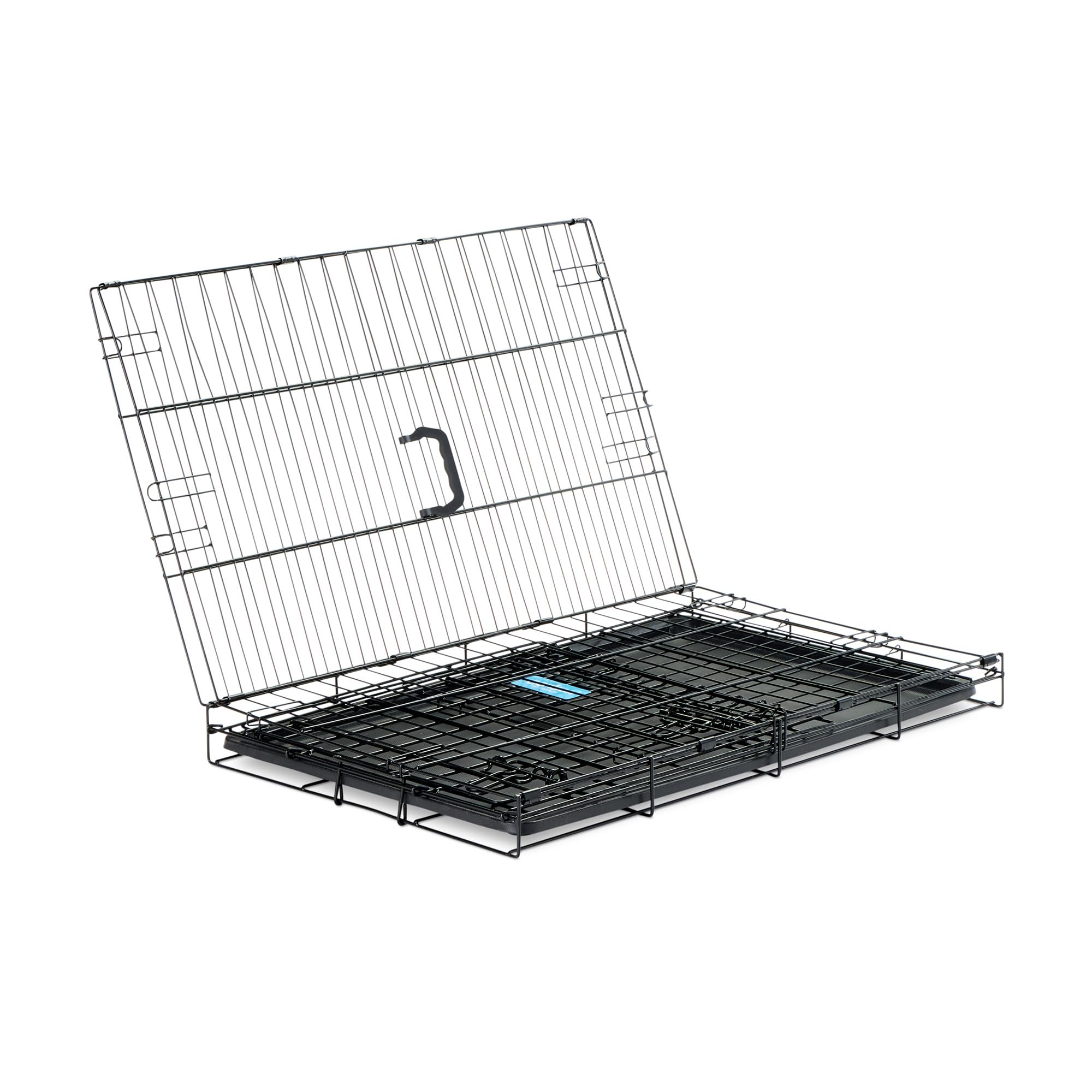 Carlson Secure and Compact Double Door Metal Dog Crate, Medium with Divider Panel