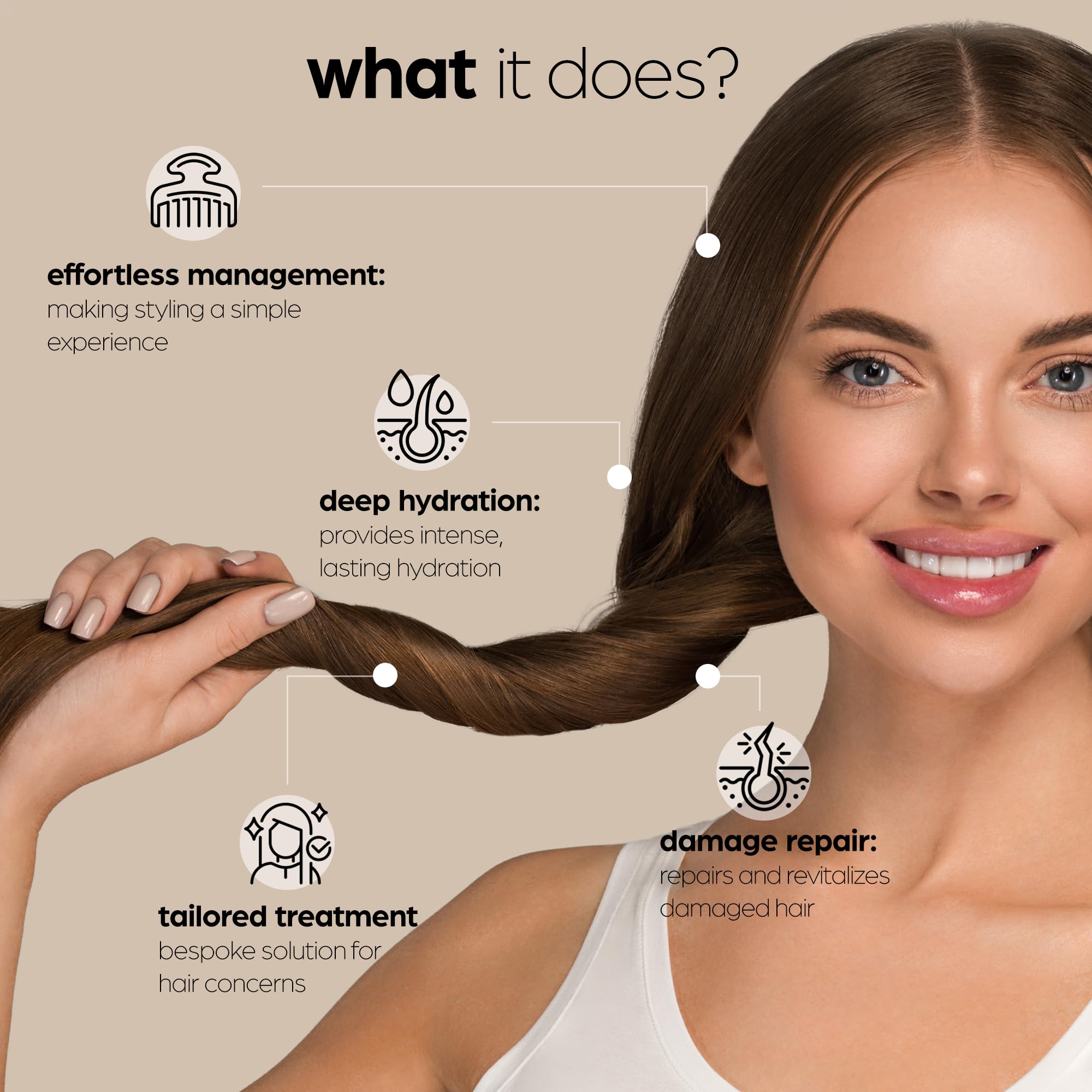 Artnaturals Argan Oil Leave-In Conditioner - (12 Fl Oz / 355ml) - Made with Organic and Natural Ingredients - for All Hair Types – Treatment for Damaged, Dry, Color Treated and Hair Loss (ANHA-0802)