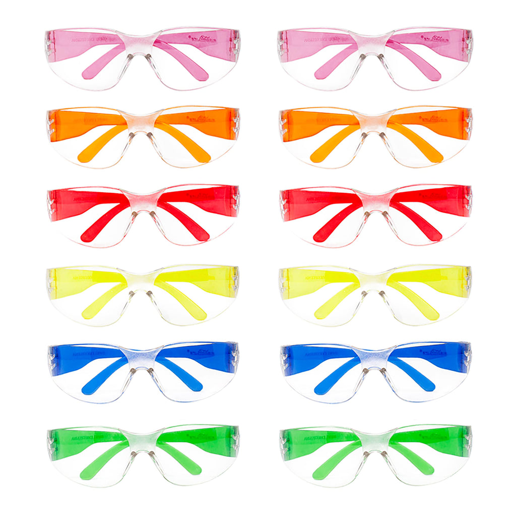BISON LIFE Clear Safety Glasses – ANSI Z87.1 Certified Scratch & Impact Resistant Eye Protection Goggles for Men & Women