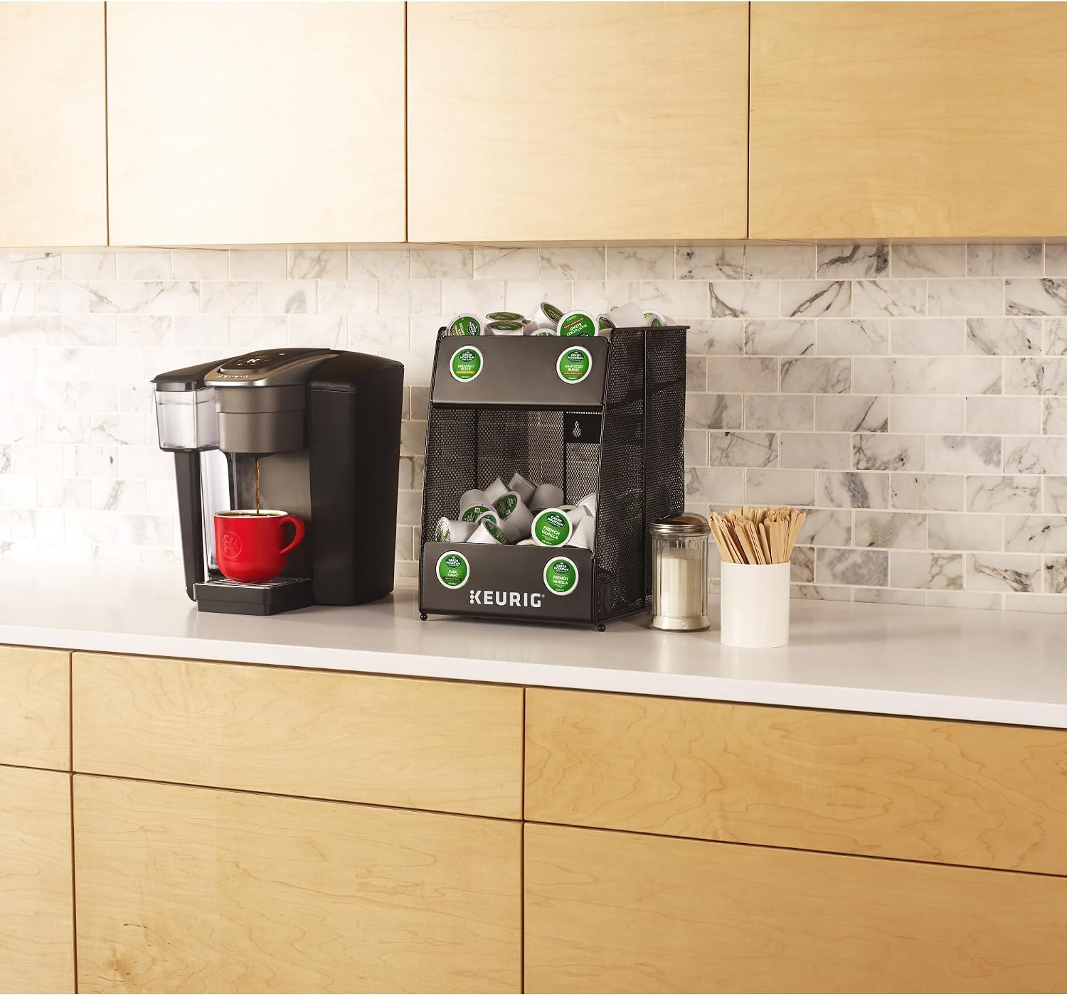 Keurig K-1550 Small Business Single Serve Coffee Maker, 96 oz Water Reservoir, Black