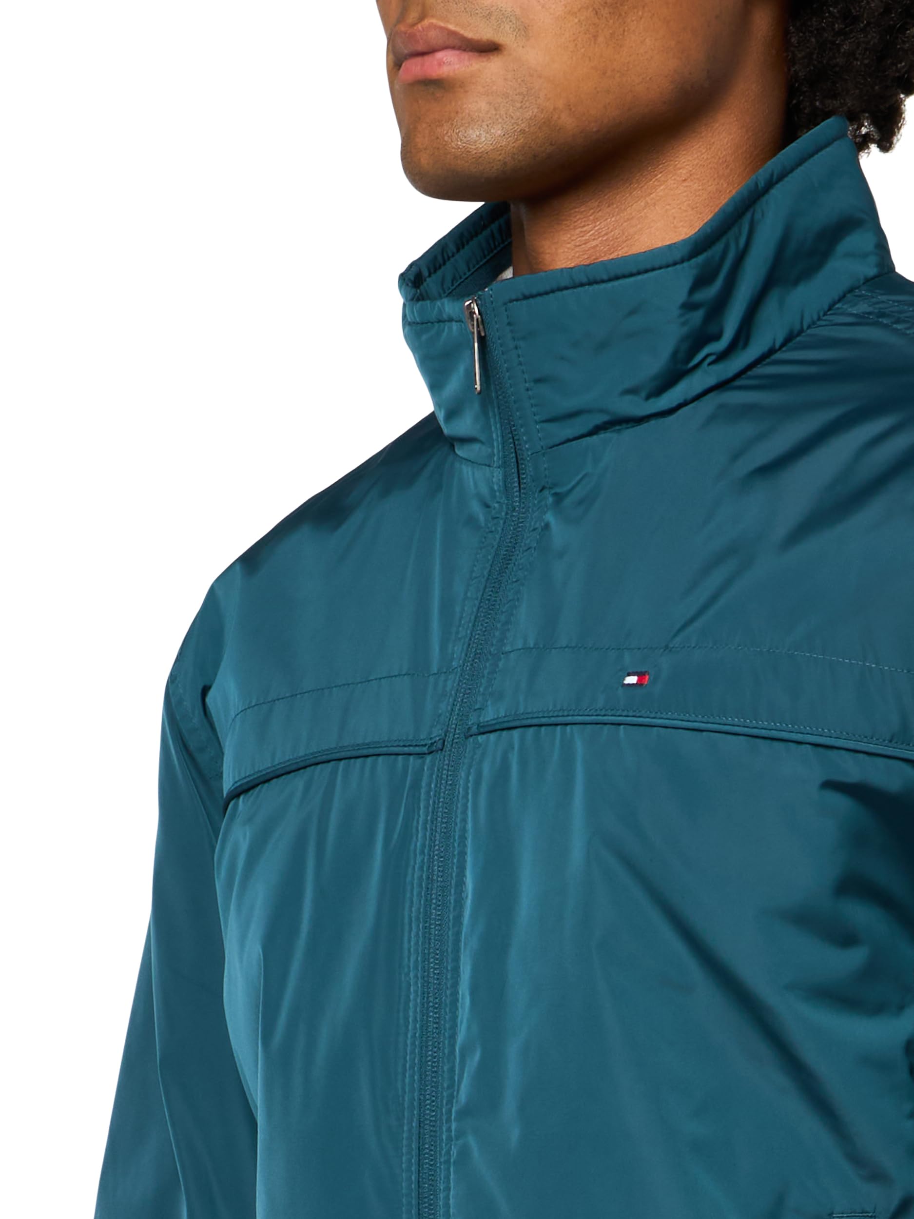 Tommy Hilfiger Men's Performance Faux Memory Bomber Jacket