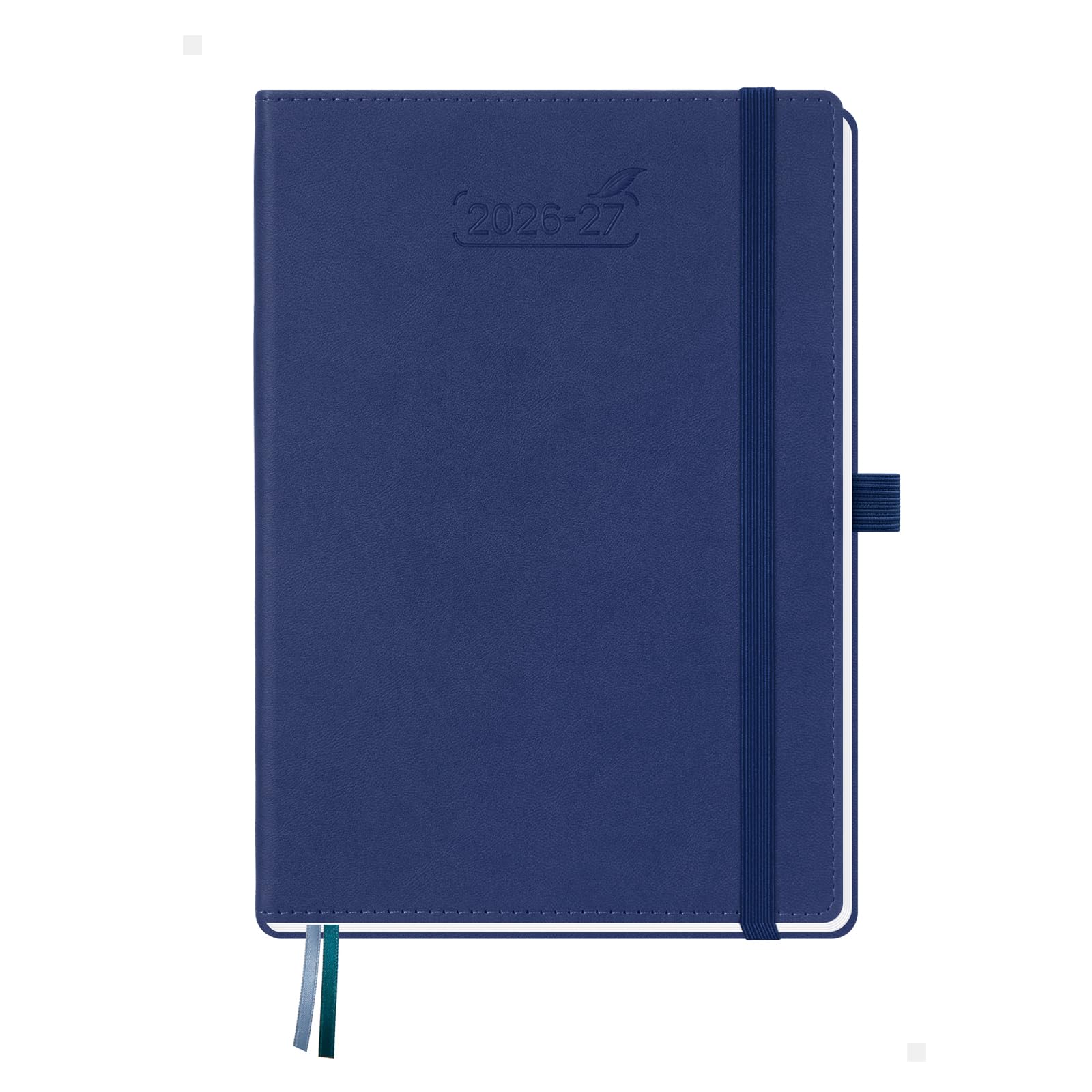 BEZEND Pocket Planner 2026-2027 Weekly and Monthly (3.5" x 6") 18 Months Small Academic Calendar (Jul 26-Dec 27) Ideal for Students, Work & Home, Storage Pocket, PU Leather Hardcover -Black