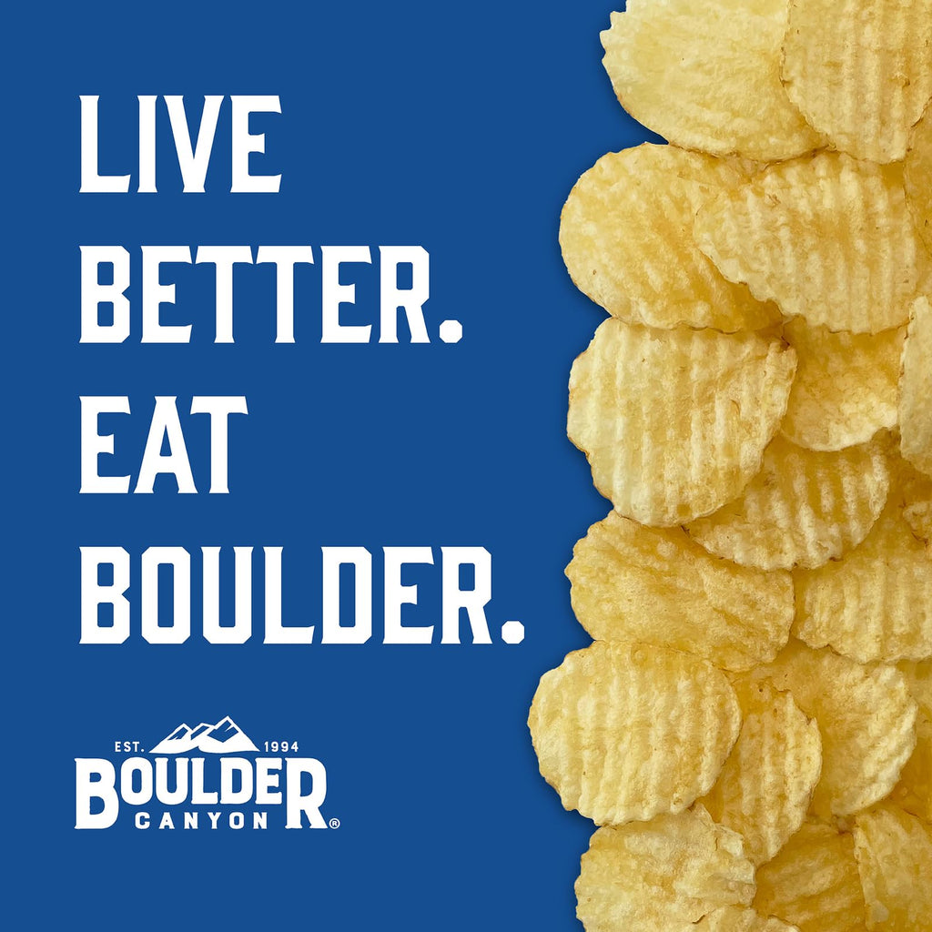 Boulder Canyon Boulder Batch Agave Sriracha Kettle Potato Chips, 5.25 oz - Pack of 12
