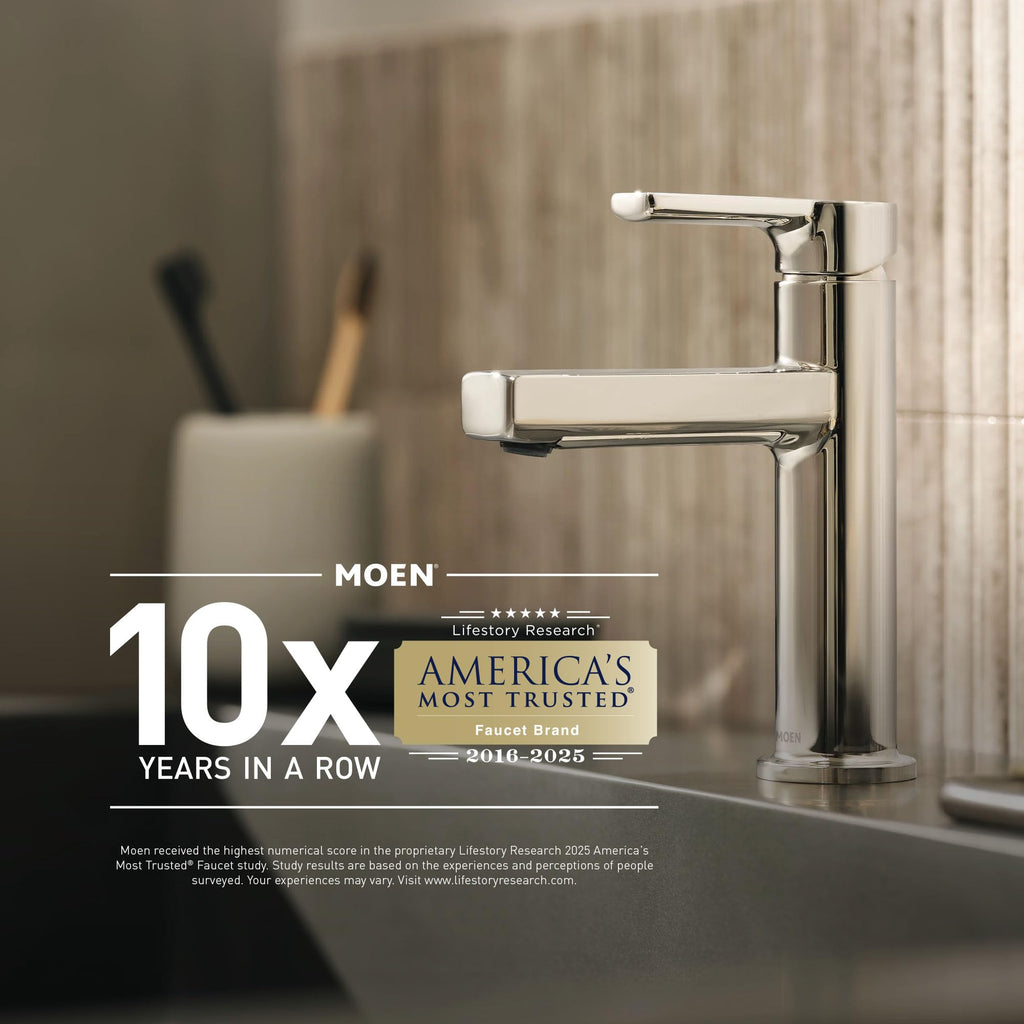 Moen Align Brushed Gold 18-Inch Modern Single -Towel Bar, YB0418BG
