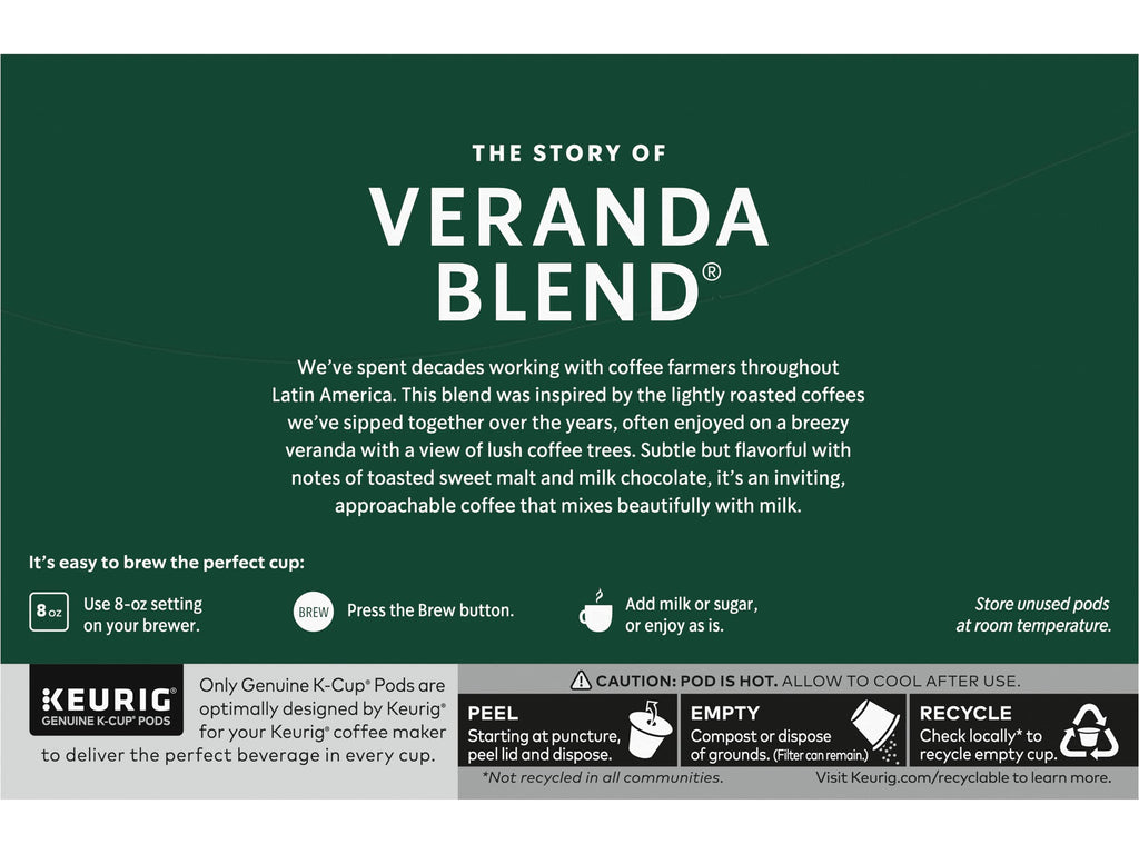 Starbucks K-Cup Coffee Pods, Starbucks Blonde Espresso Roast Hot or Iced Coffee, 22 Keurig Pods