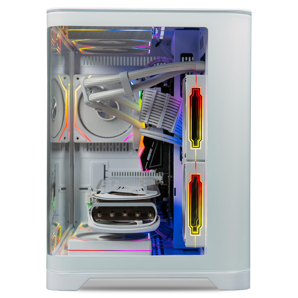 ViprTech Reaper 1.0 Gaming PC - AMD Ryzen 7 8700F (5.0Ghz Turbo), GeForce RTX 5060 Ti 8GB, 16GB DDR5, 1TB SSD, VR-Ready, WiFi BT USB-C, Win 11, Gaming Desktop Computer Prebuilt, Black