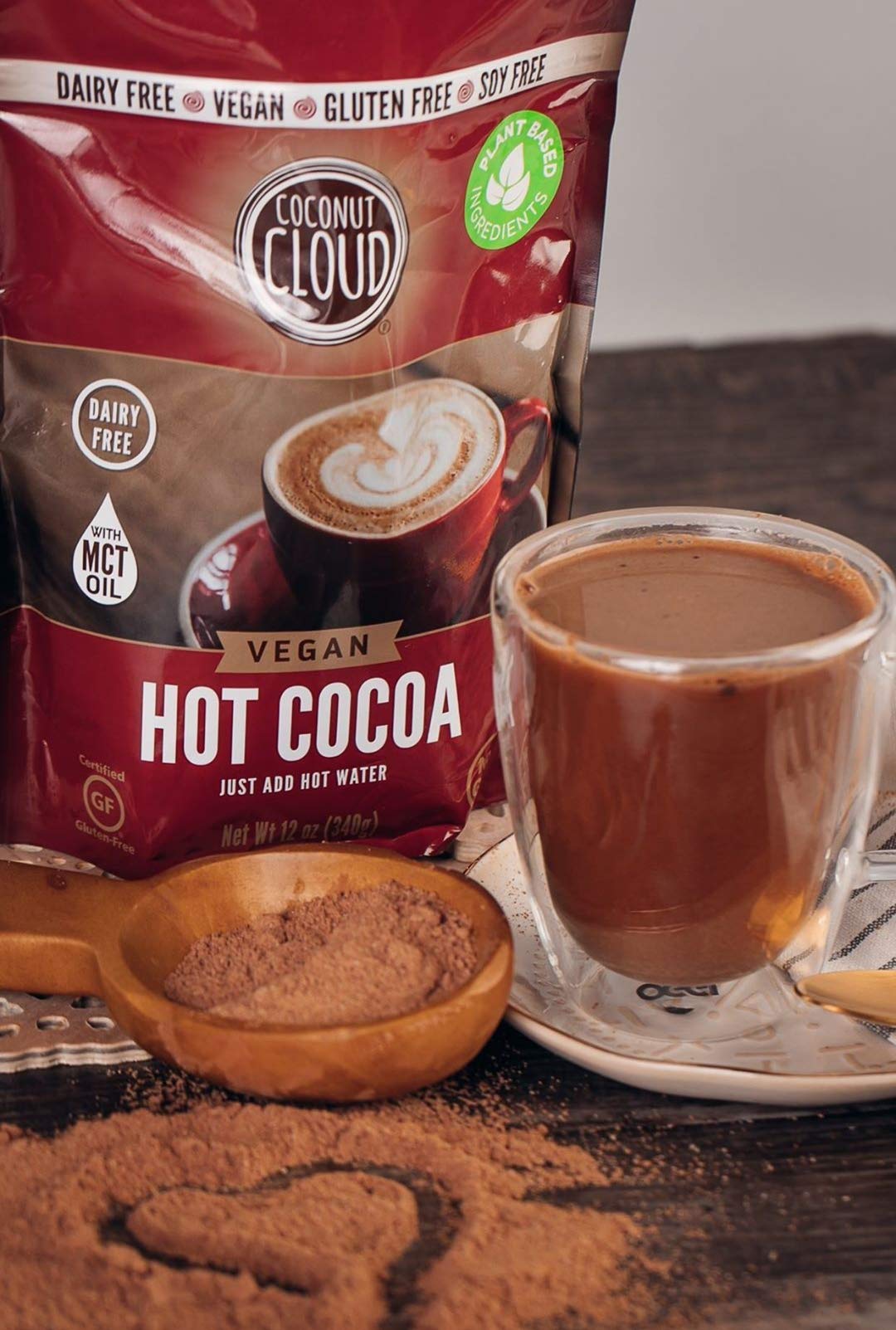 Coconut Cloud: Vegan, Natural, Delicious, Creamy Chocolate | Made in Colorado from Premium Milk Powder (Non-GMO, Gluten Free), Winter Cocoa Bundle, 7oz Each (Original, Toasted Marshmallow & Peppermint)…